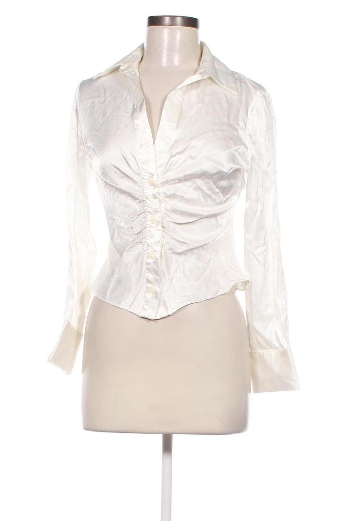 Damenbluse Zara, Größe M, Farbe Weiß, Preis € 13,84