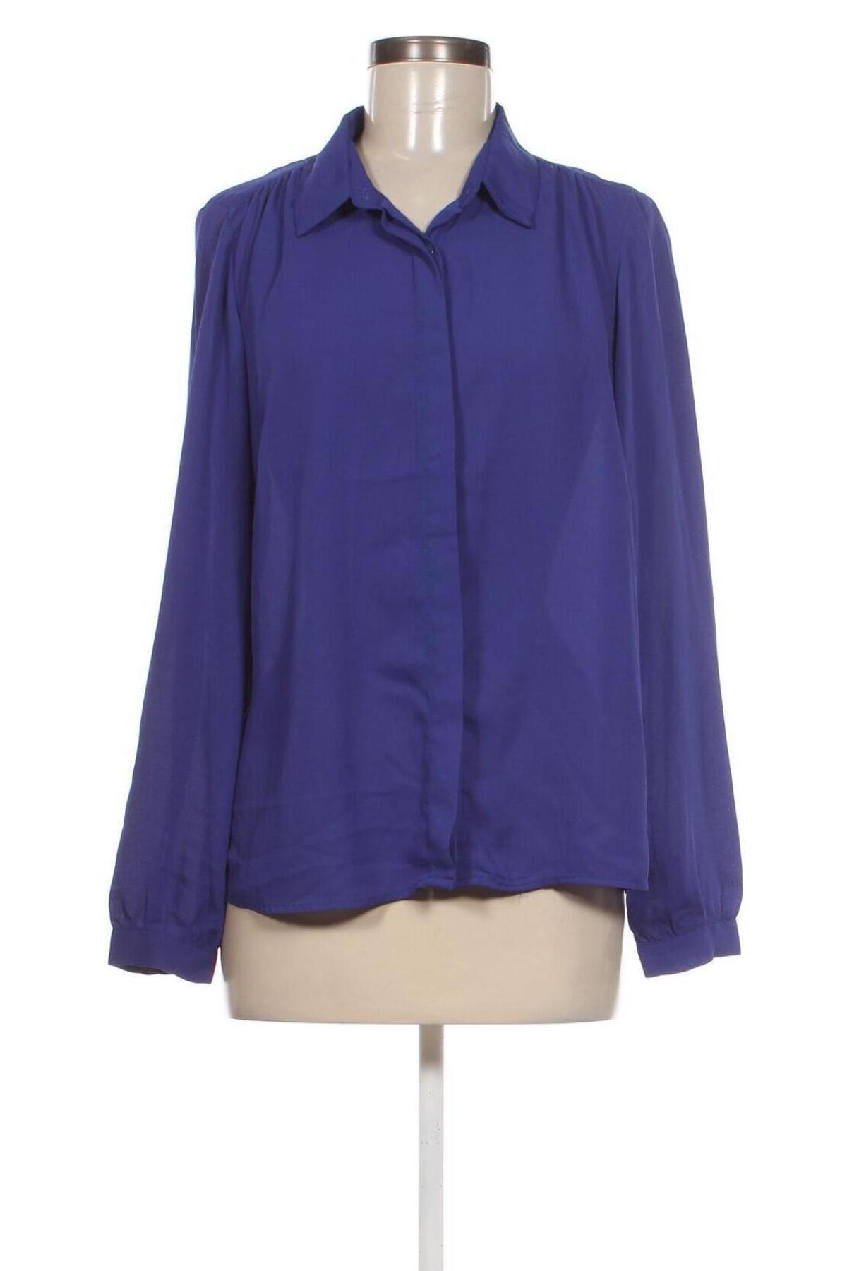 Γυναικείο πουκάμισο Zavanna, Μέγεθος M, Χρώμα Μπλέ, Τιμή 3,40 €