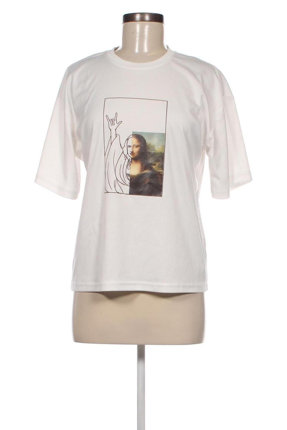 Γυναικείο t-shirt, Μέγεθος S, Χρώμα Λευκό, Τιμή 7,73 €