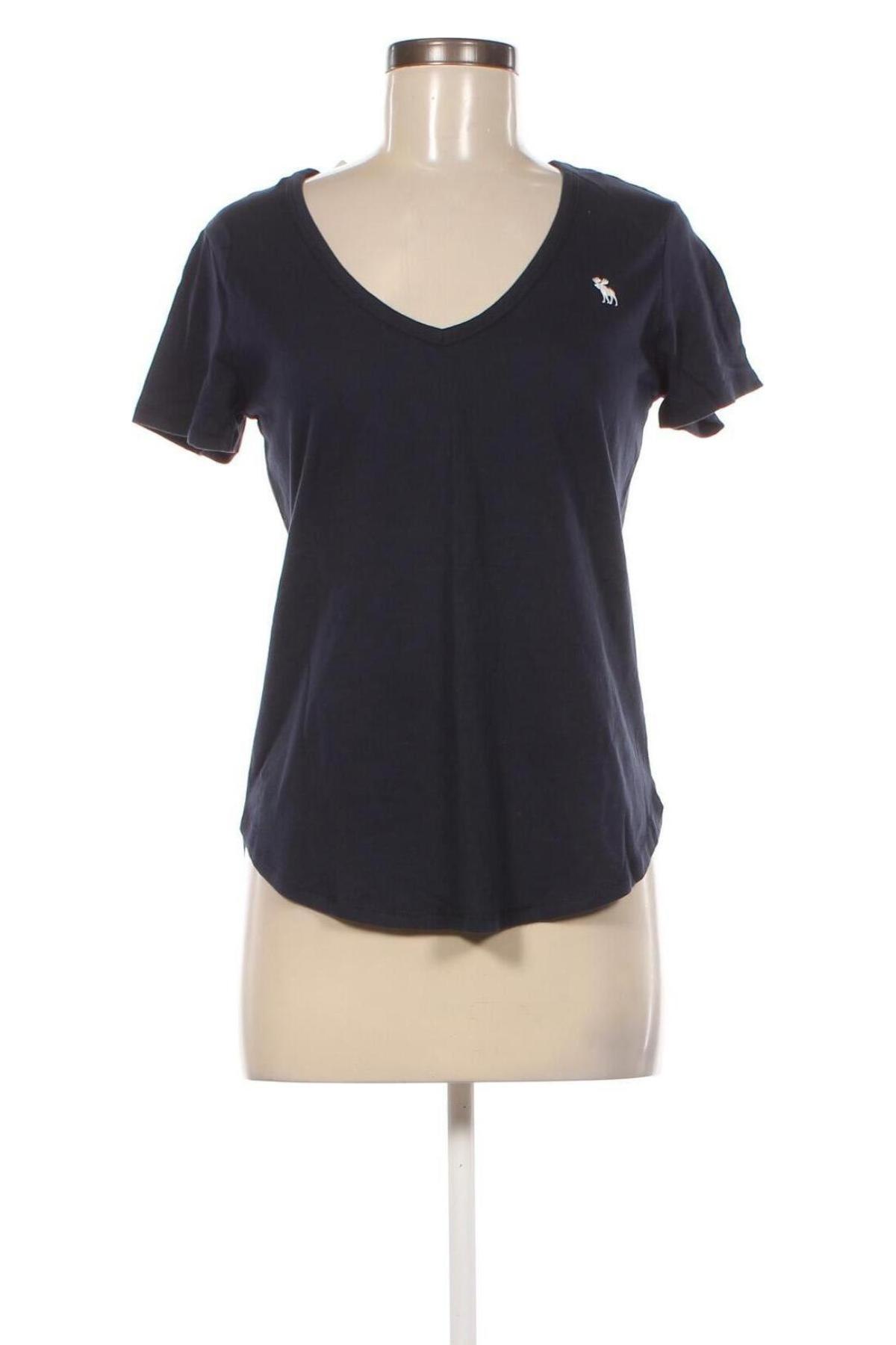 Γυναικείο t-shirt Abercrombie & Fitch, Μέγεθος S, Χρώμα Μπλέ, Τιμή 31,96 €