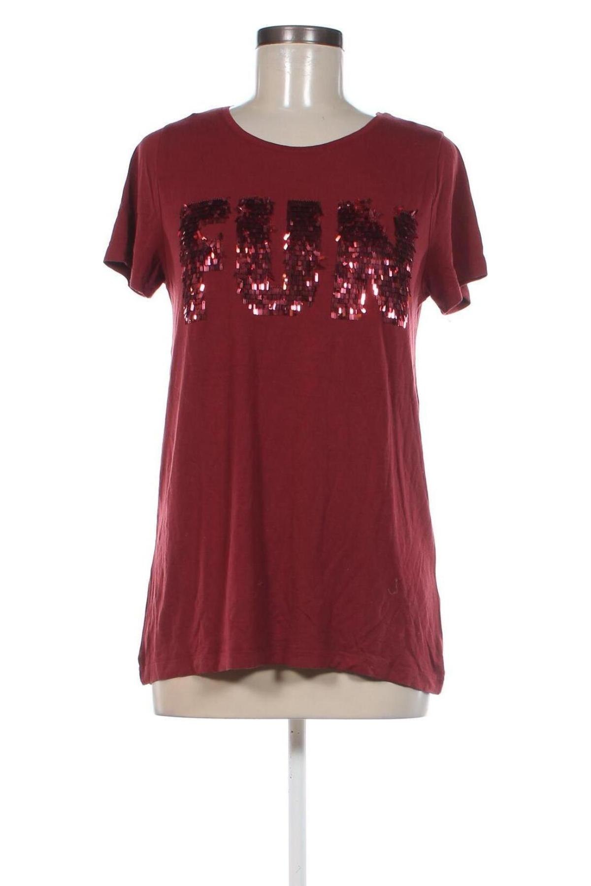 Damen T-Shirt Bpc Bonprix Collection, Größe S, Farbe Rot, Preis 4,07 €