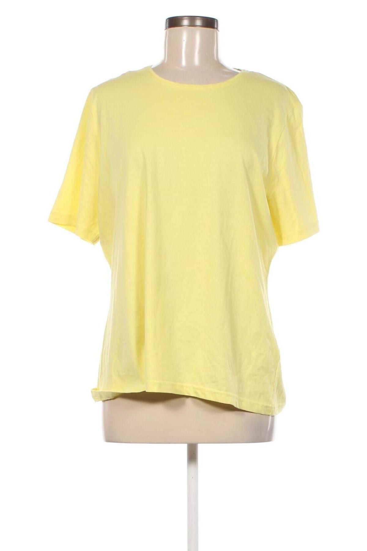 Γυναικείο t-shirt Charles Vogele, Μέγεθος L, Χρώμα Κίτρινο, Τιμή 6,83 €