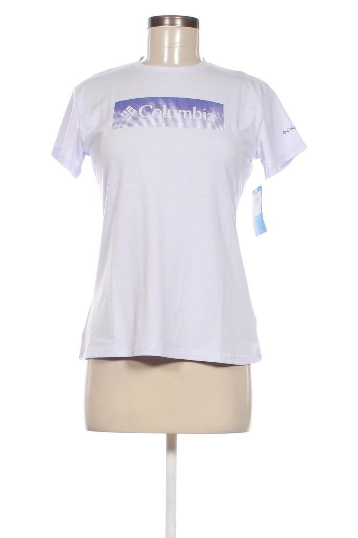 Damski T-shirt Columbia, Rozmiar S, Kolor Fioletowy, Cena 165,26 zł