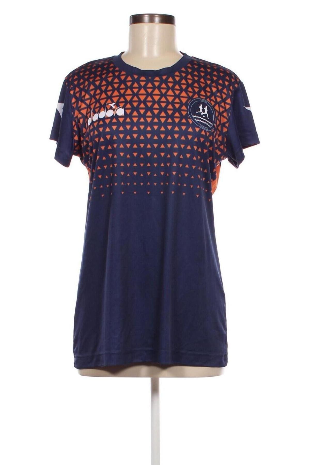 Γυναικείο t-shirt Diadora, Μέγεθος XL, Χρώμα Πολύχρωμο, Τιμή 9,83 €
