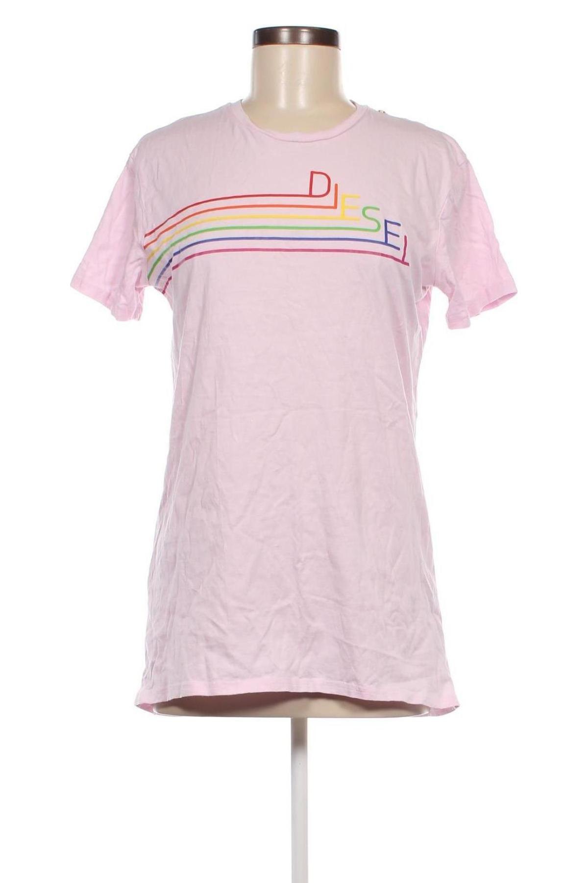 Damen T-Shirt Diesel, Größe XL, Farbe Rosa, Preis 16,69 €