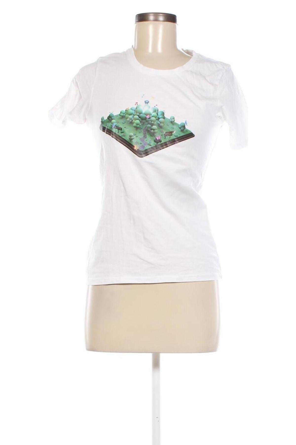 Γυναικείο t-shirt Elevate, Μέγεθος S, Χρώμα Λευκό, Τιμή 4,08 €