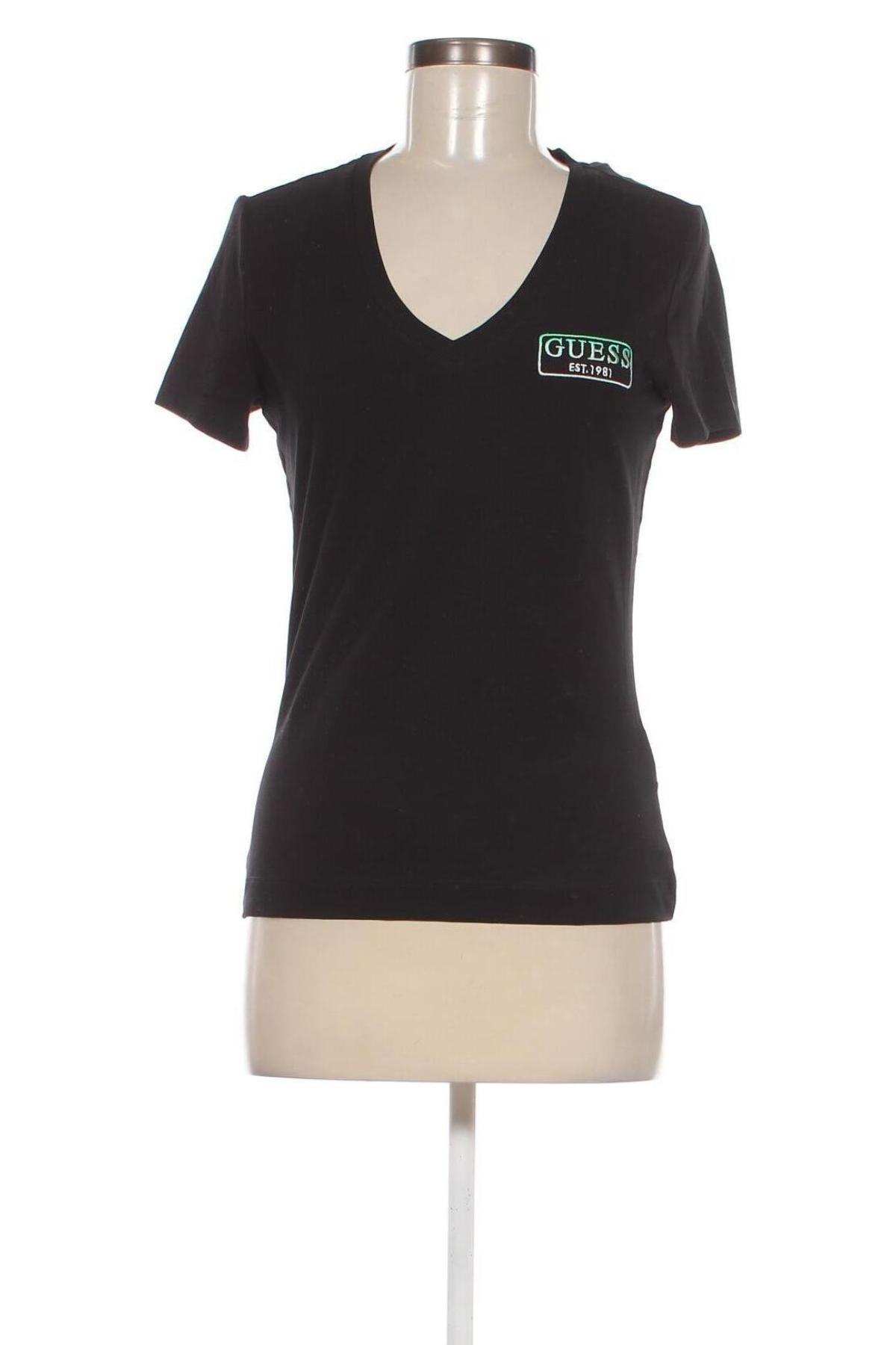 Tricou de femei Guess, Mărime M, Culoare Negru, Preț 177,63 Lei