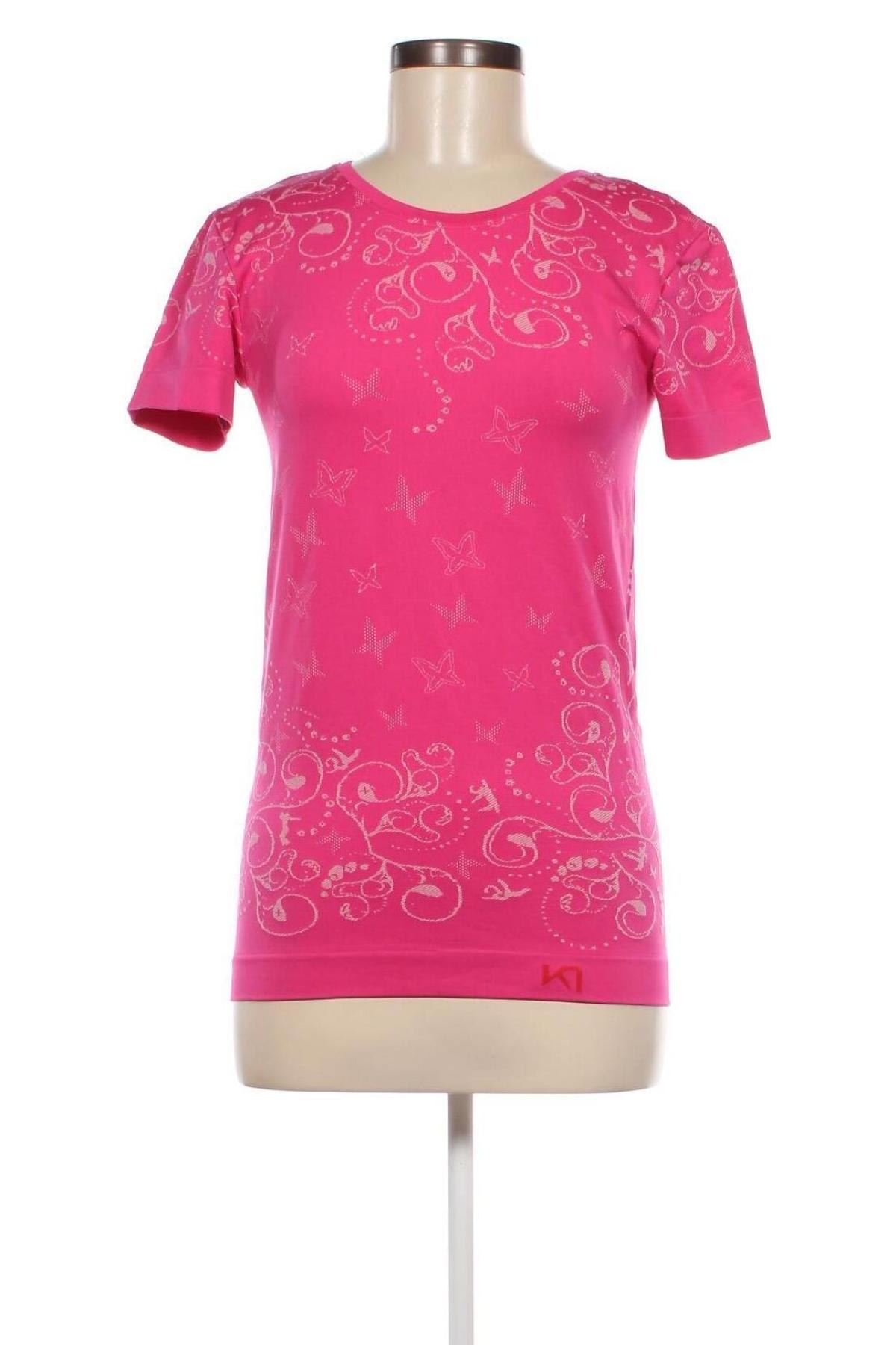 Γυναικείο t-shirt Kari Traa, Μέγεθος L, Χρώμα Ρόζ , Τιμή 13,84 €