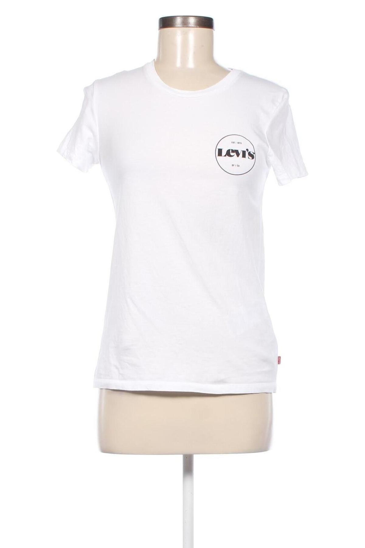 Дамска тениска Levi's, Размер XS, Цвят Бял, Цена 37,20 лв.