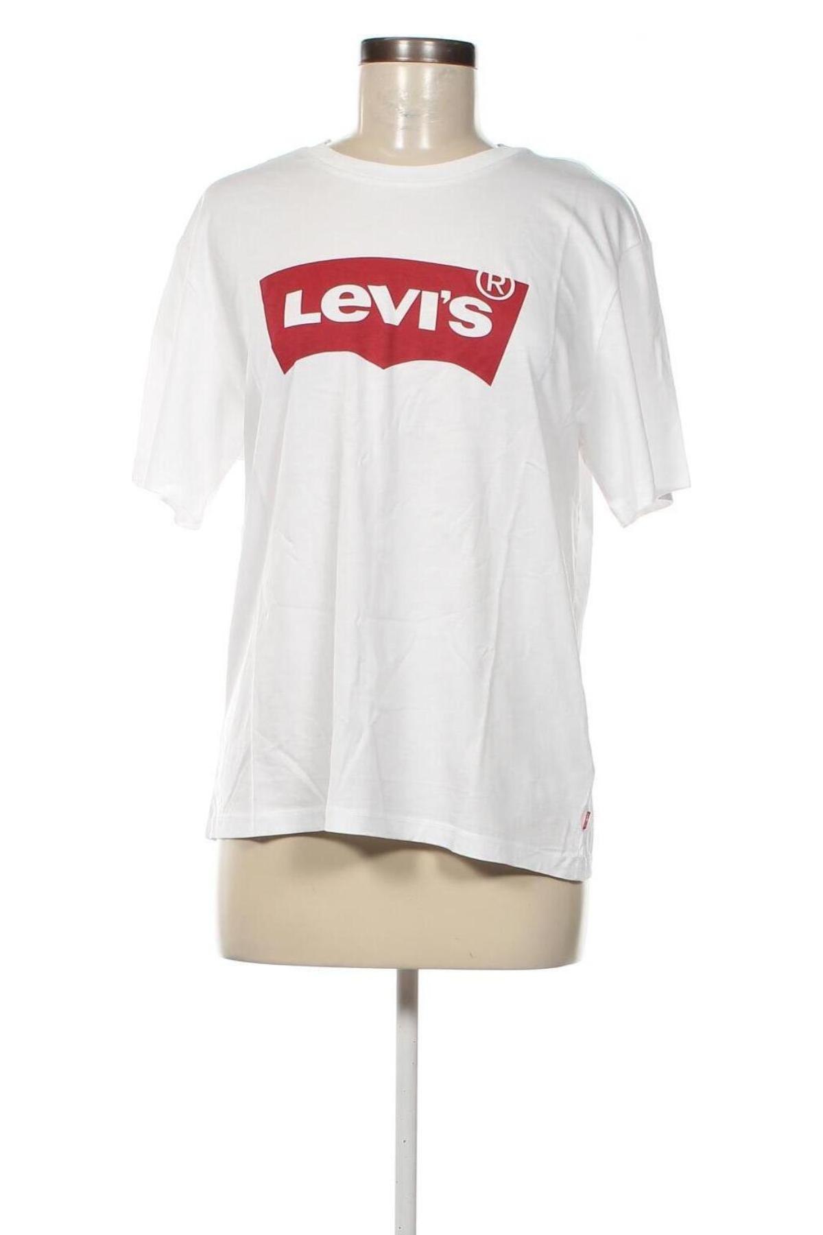 Дамска тениска Levi's, Размер M, Цвят Бял, Цена 62,00 лв.