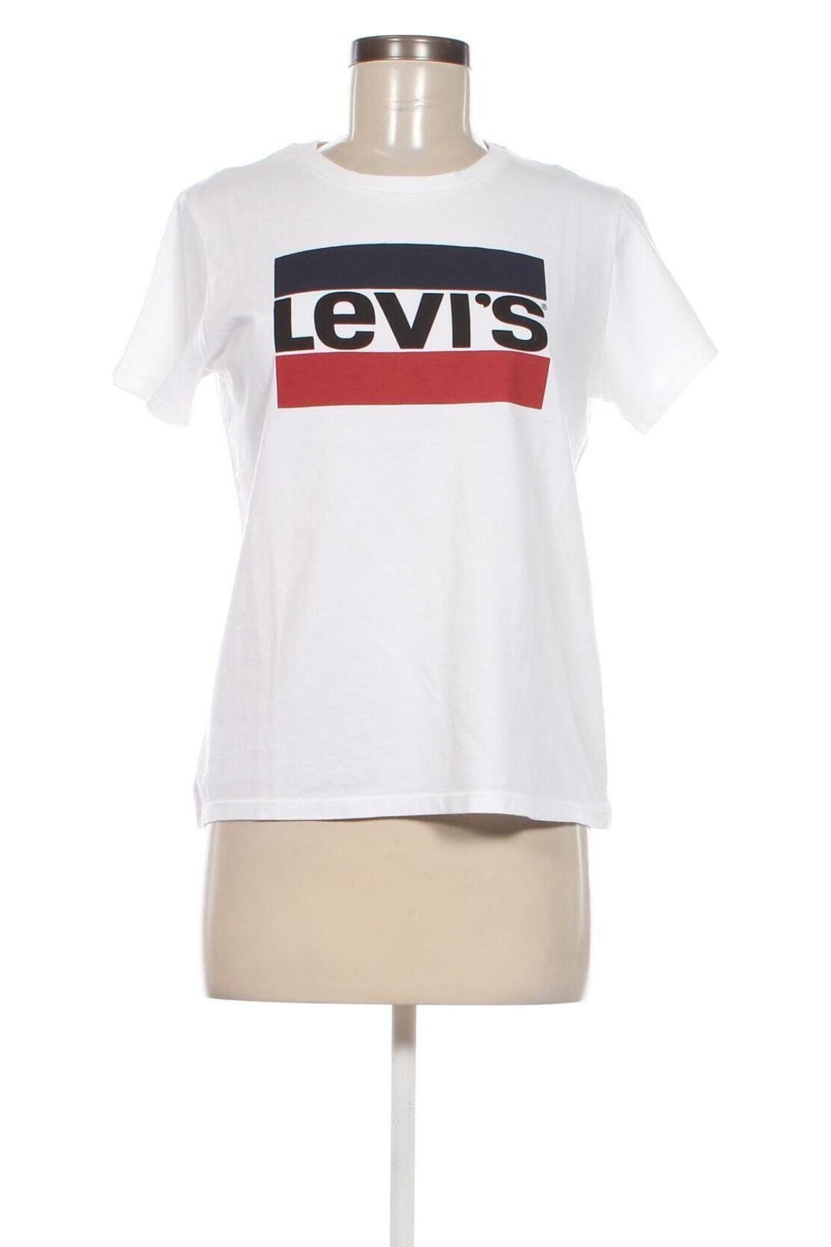 Női póló Levi's, Méret M, Szín Fehér, Ár 10 486 Ft