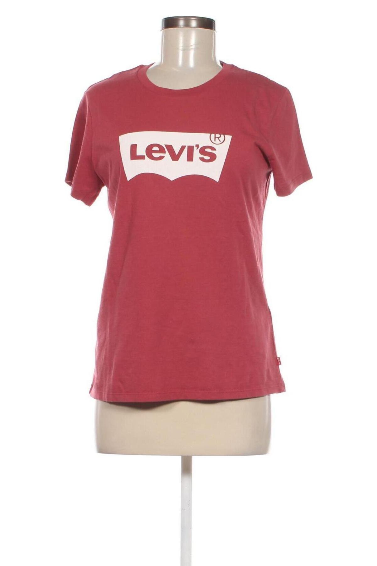 Дамска тениска Levi's, Размер M, Цвят Розов, Цена 55,80 лв.