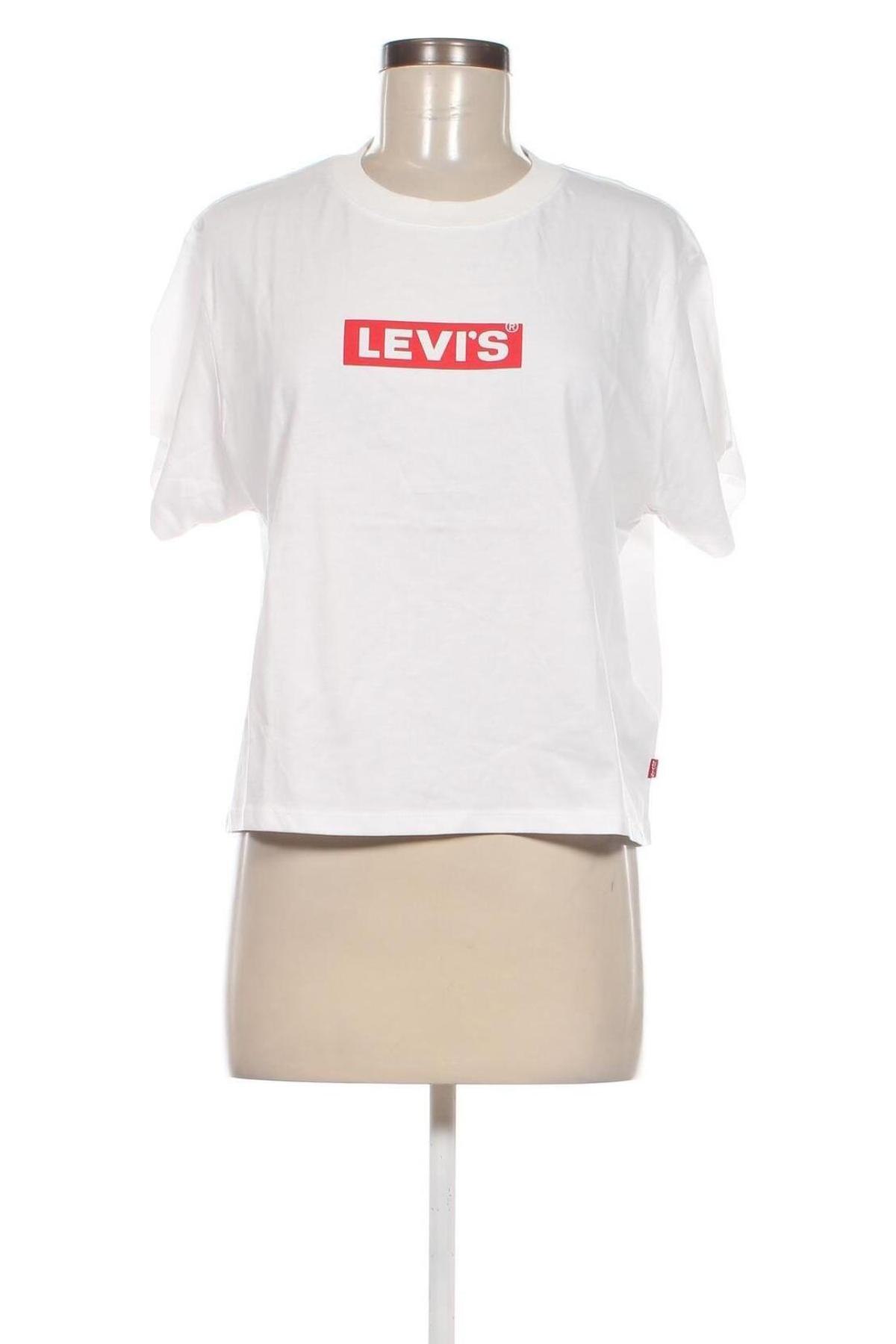 Дамска тениска Levi's, Размер S, Цвят Бял, Цена 62,00 лв.