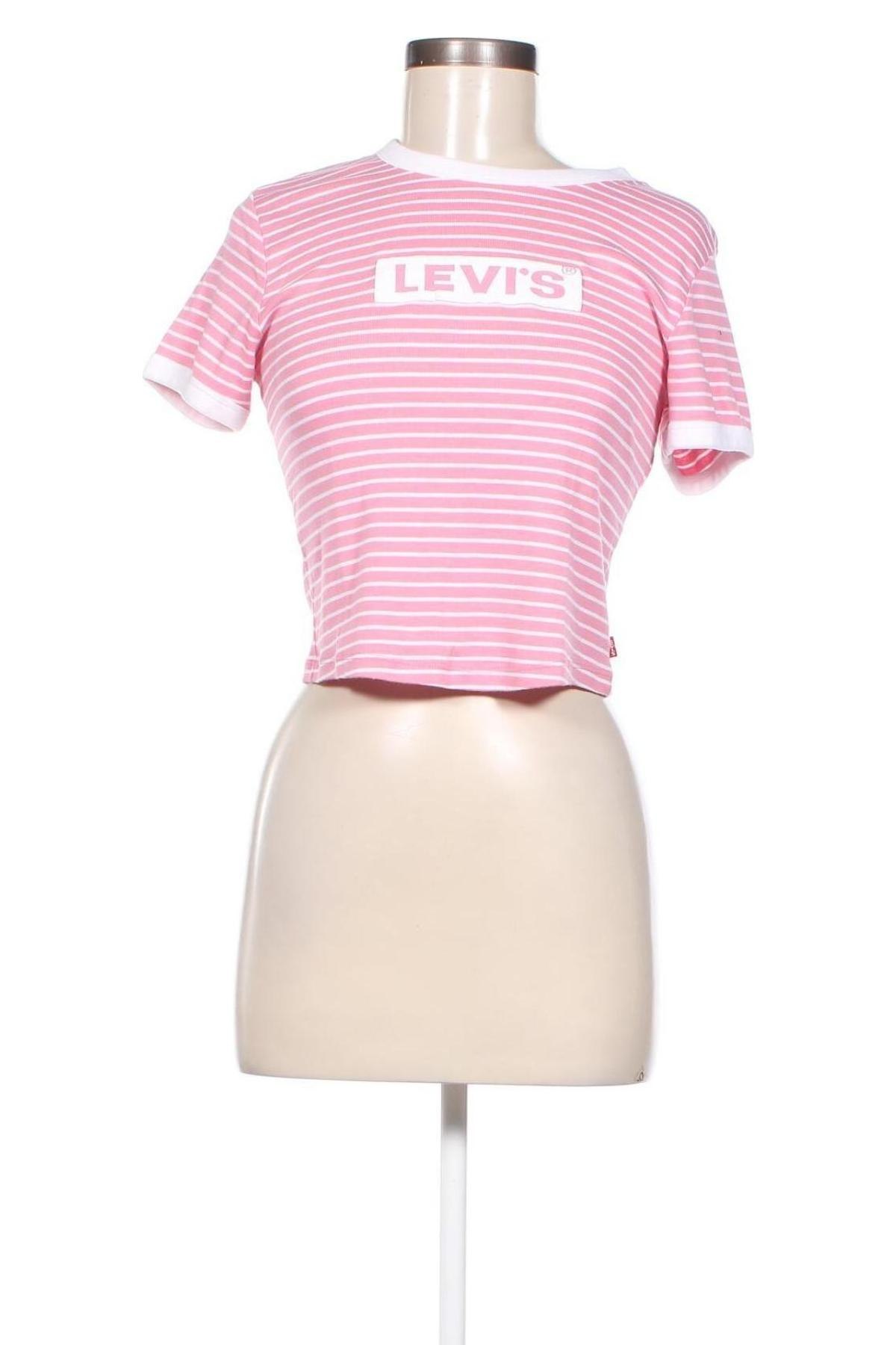 Damen T-Shirt Levi's, Größe M, Farbe Rosa, Preis 31,96 €