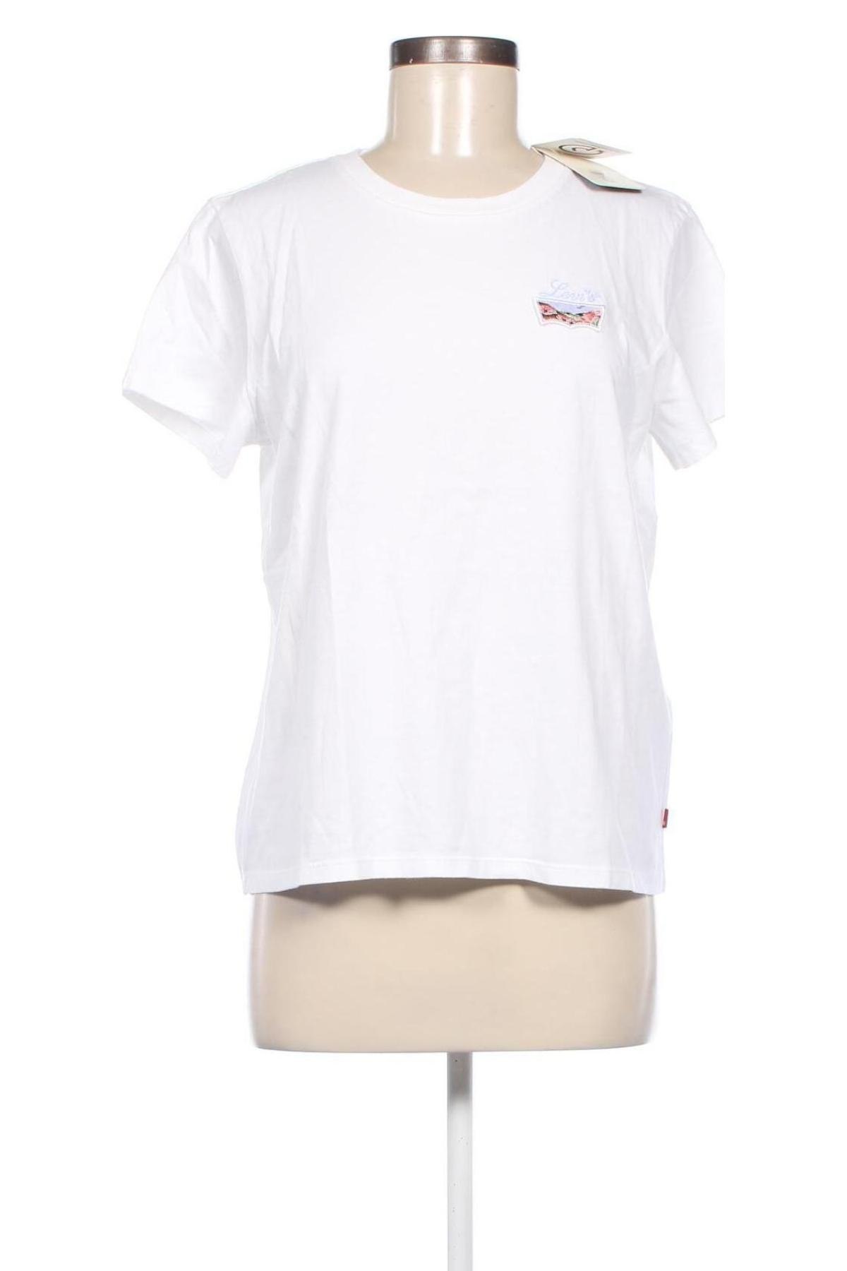 Damen T-Shirt Levi's, Größe L, Farbe Weiß, Preis 27,17 €
