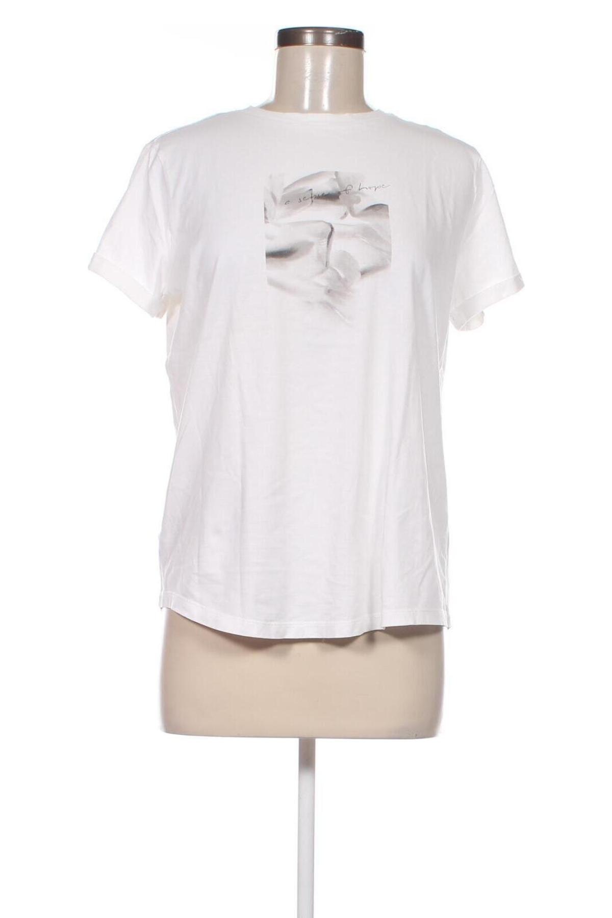 Dámské tričko Massimo Dutti, Velikost L, Barva Bílá, Cena  550,00 Kč