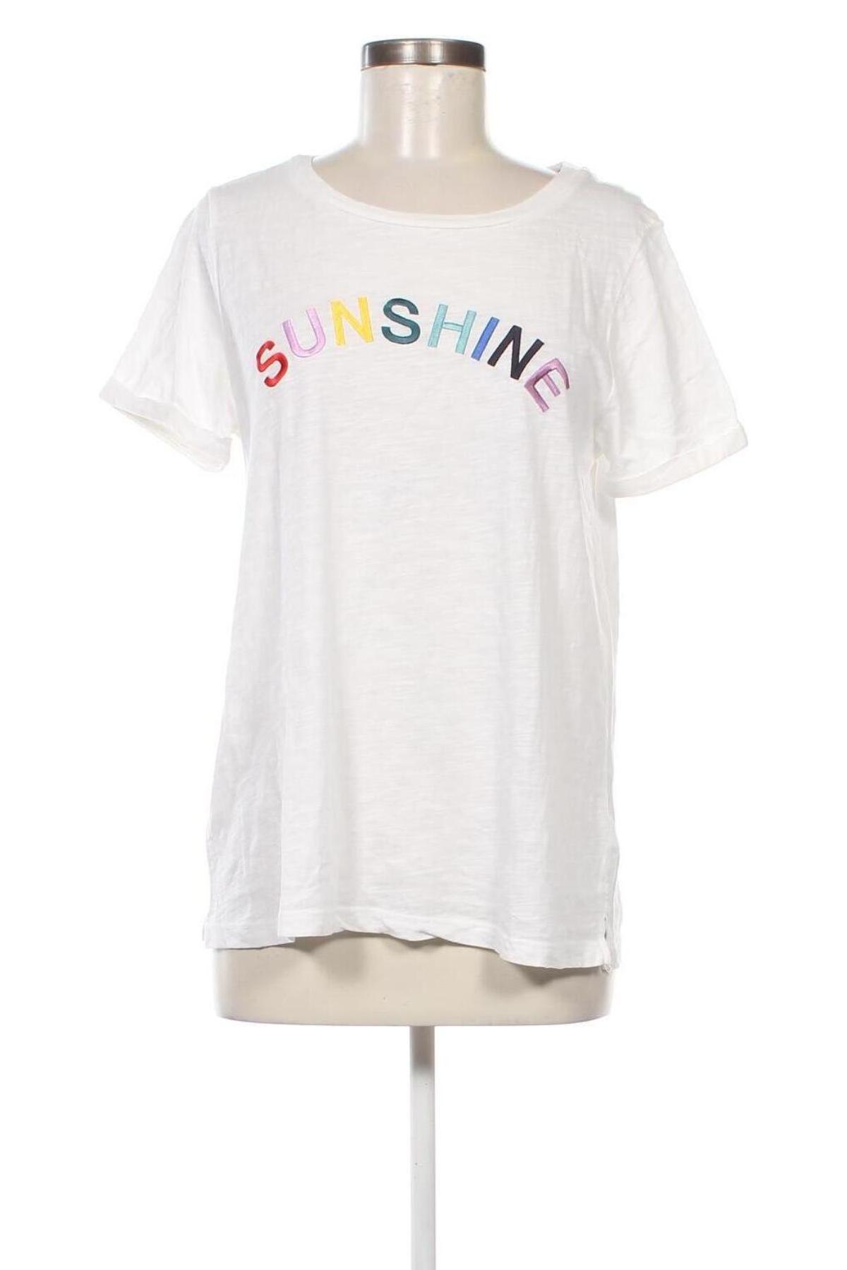 Γυναικείο t-shirt Oasis, Μέγεθος M, Χρώμα Λευκό, Τιμή 6,93 €
