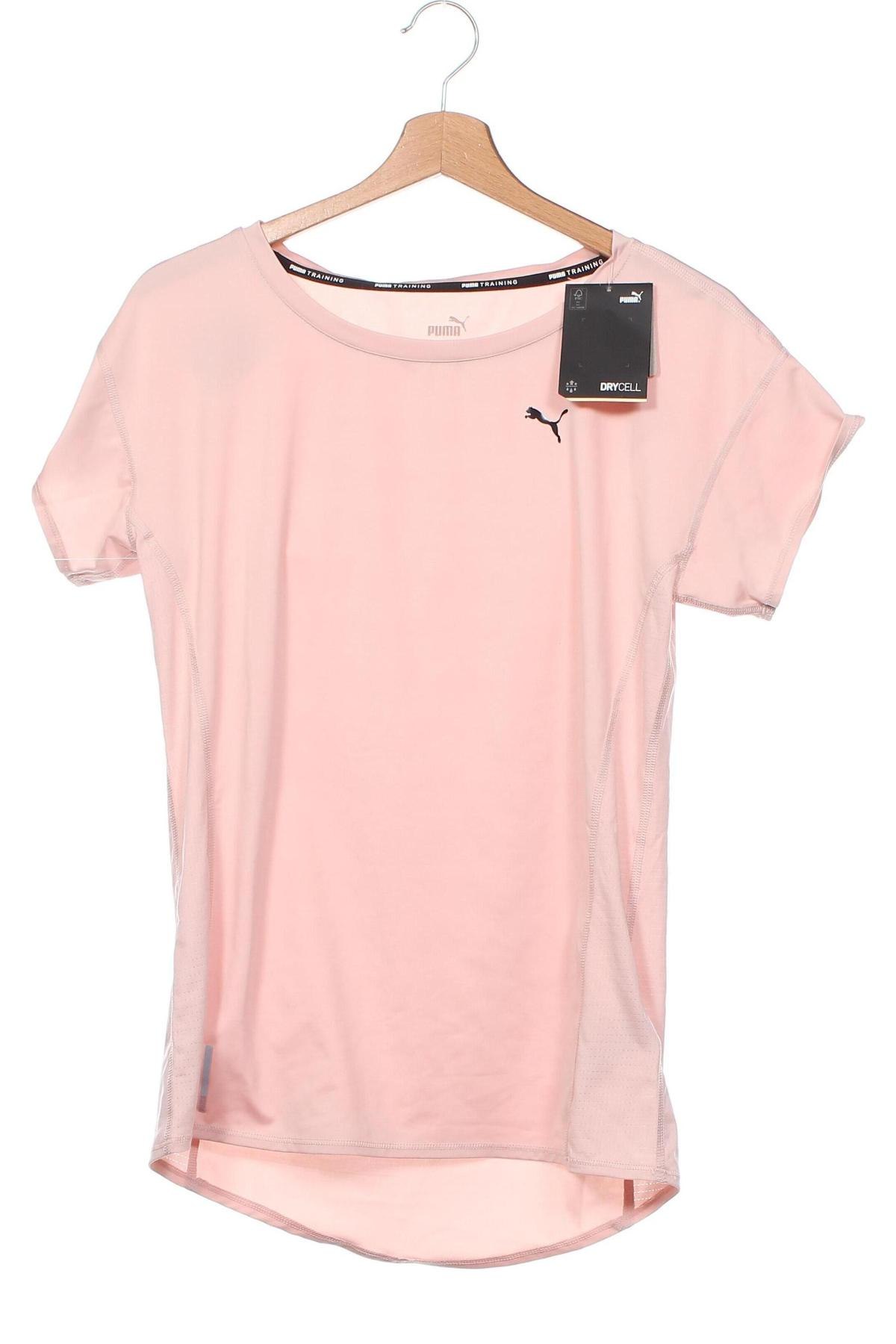 Γυναικείο t-shirt PUMA, Μέγεθος XS, Χρώμα Ρόζ , Τιμή 12,08 €