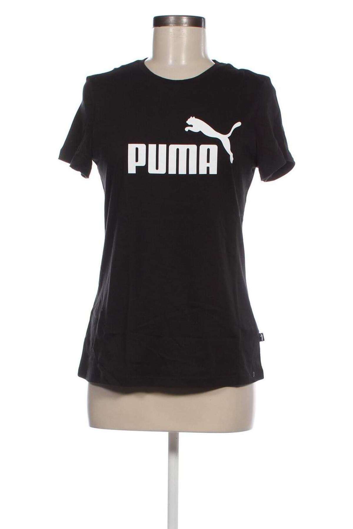 Γυναικείο t-shirt PUMA, Μέγεθος M, Χρώμα Μαύρο, Τιμή 28,76 €