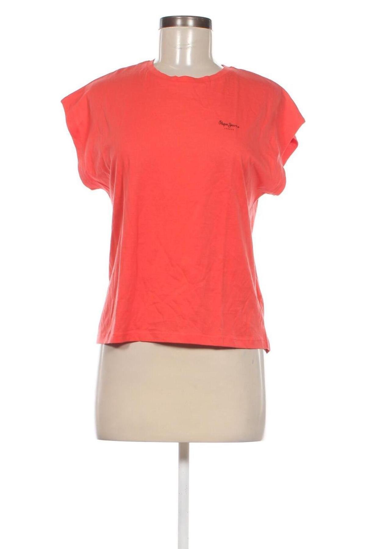 Damen T-Shirt Pepe Jeans, Größe S, Farbe Rot, Preis 31,96 €