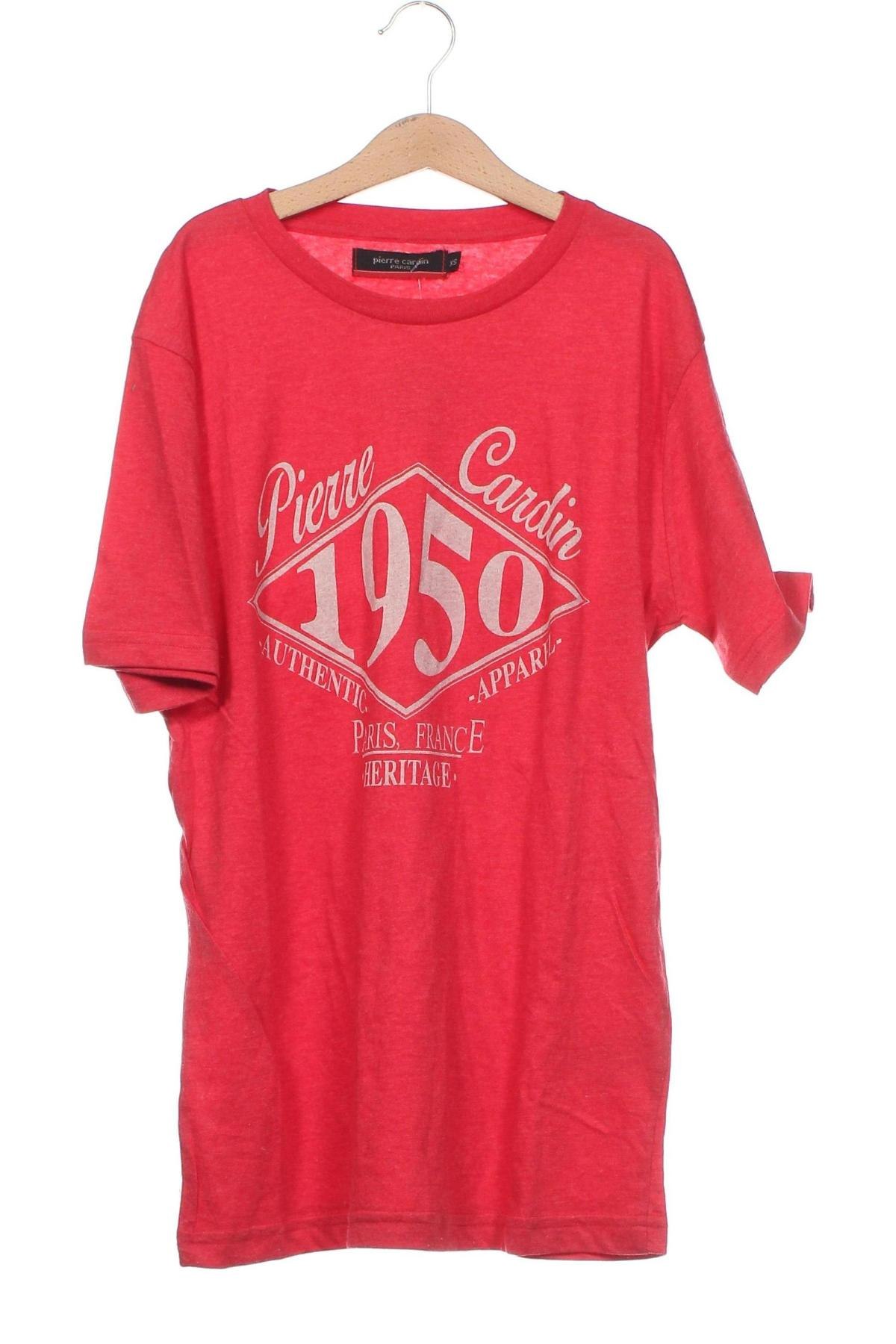 Γυναικείο t-shirt Pierre Cardin, Μέγεθος XS, Χρώμα Κόκκινο, Τιμή 6,63 €
