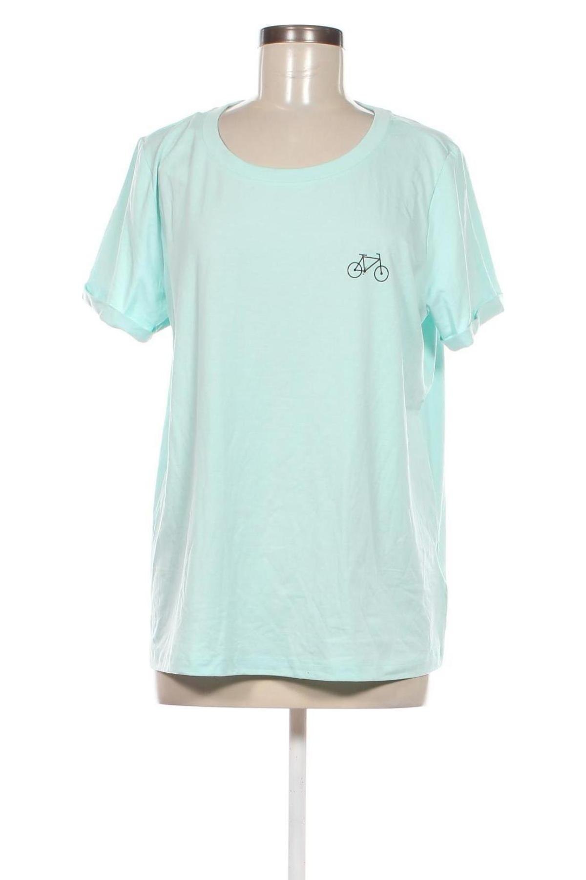 Γυναικείο t-shirt Tchibo, Μέγεθος L, Χρώμα Μπλέ, Τιμή 8,04 €