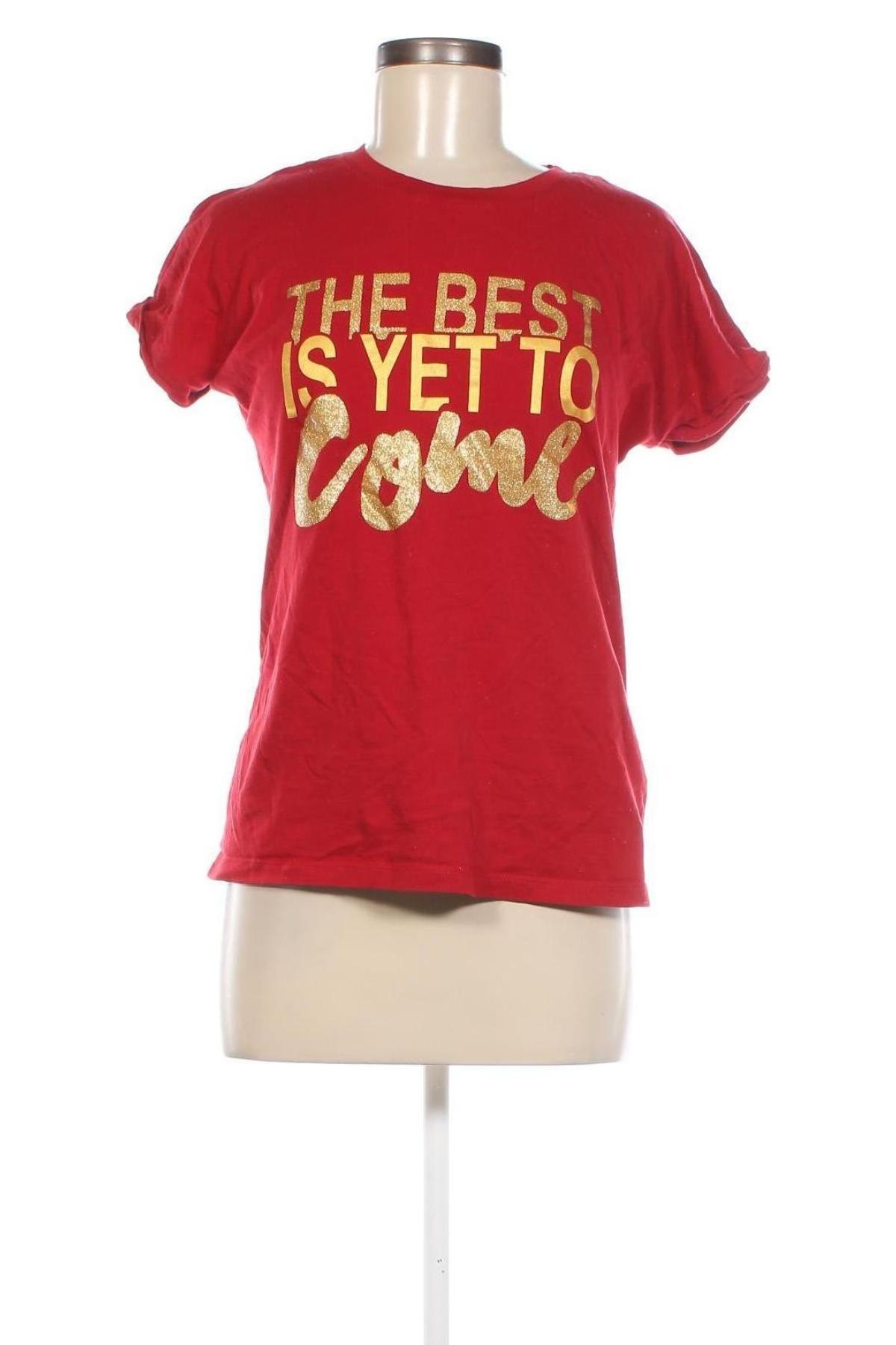 Γυναικείο t-shirt Tezenis, Μέγεθος M, Χρώμα Κόκκινο, Τιμή 3,80 €