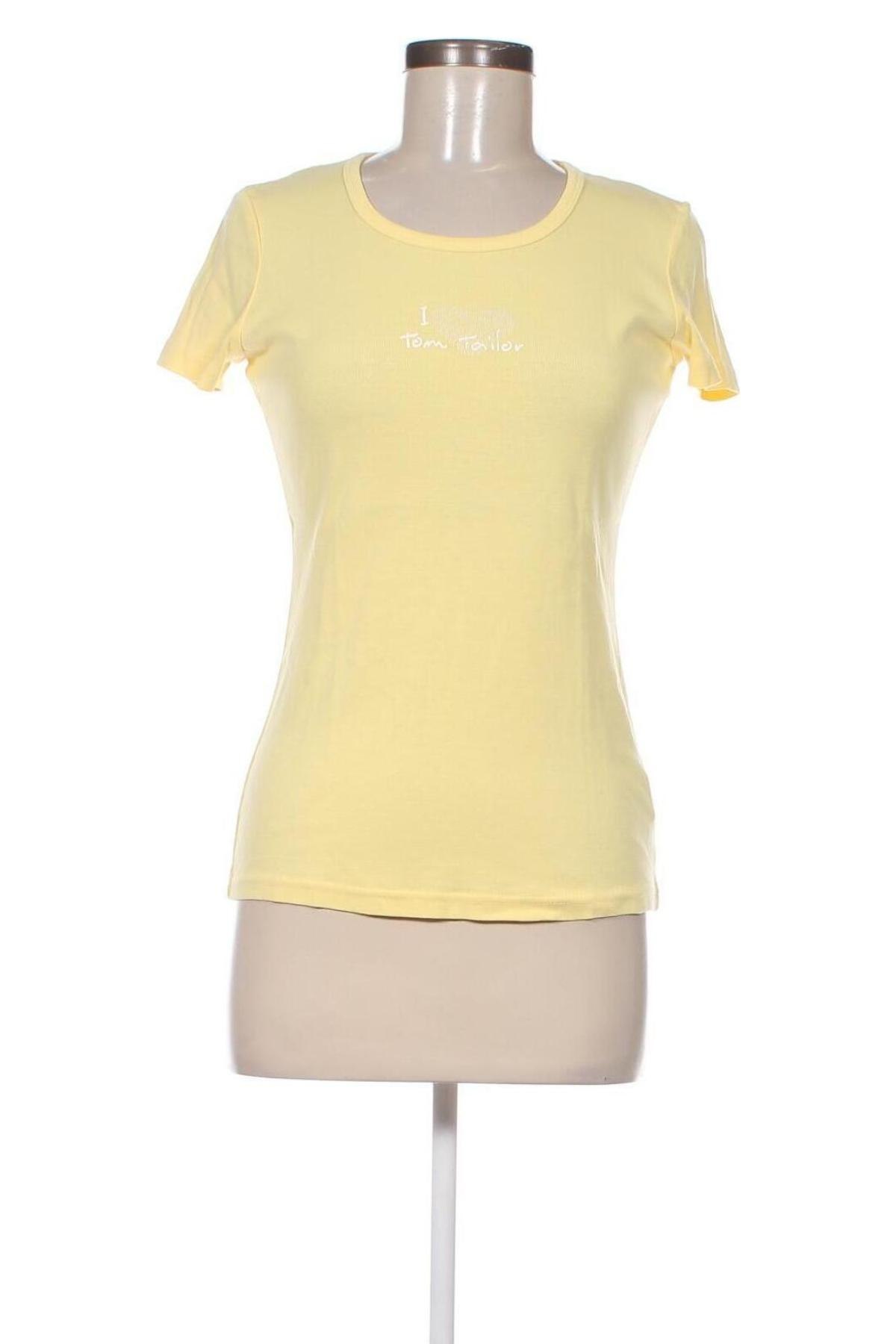 Damen T-Shirt Tom Tailor, Größe S, Farbe Gelb, Preis € 8,00
