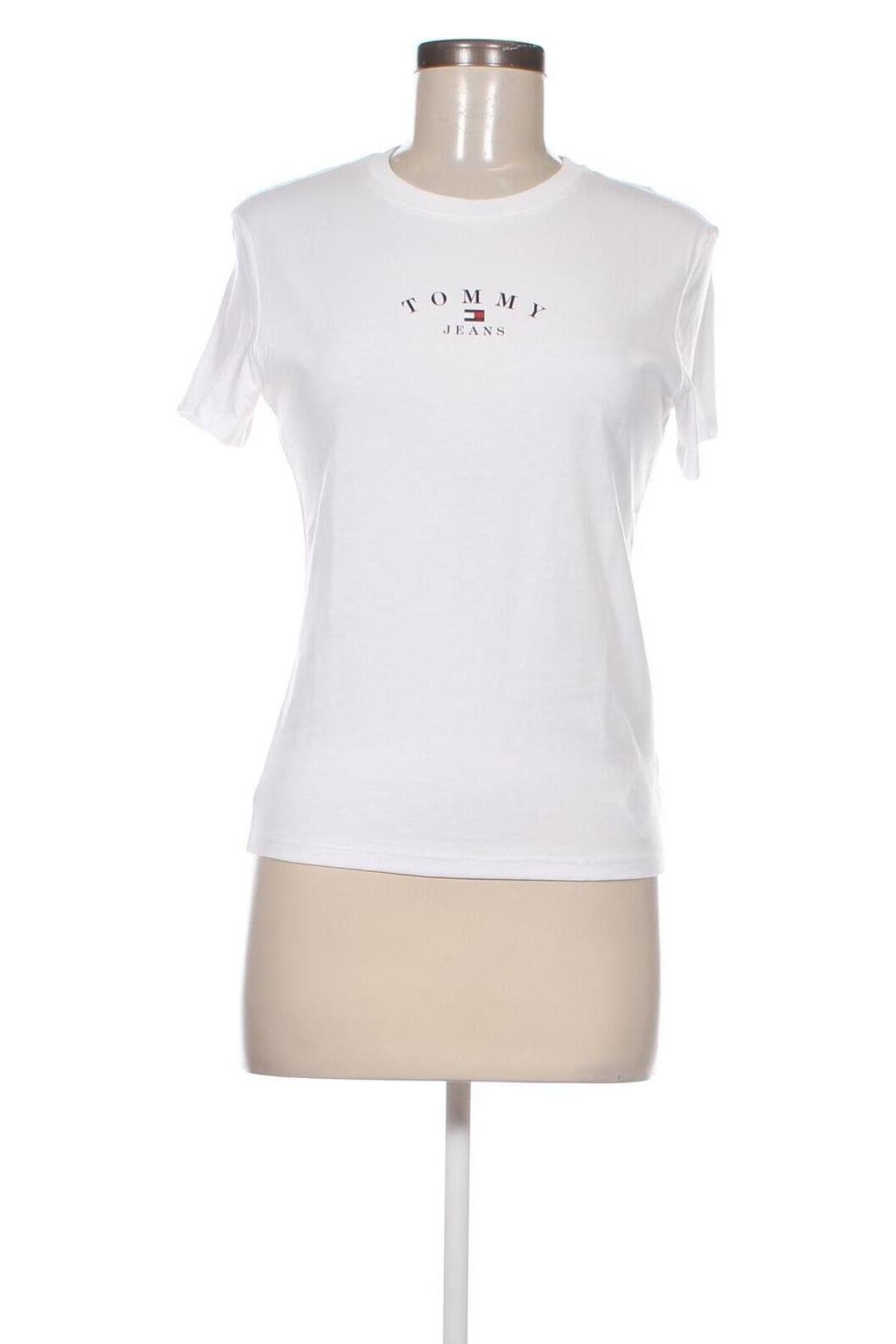 Damen T-Shirt Tommy Jeans, Größe M, Farbe Weiß, Preis € 39,69