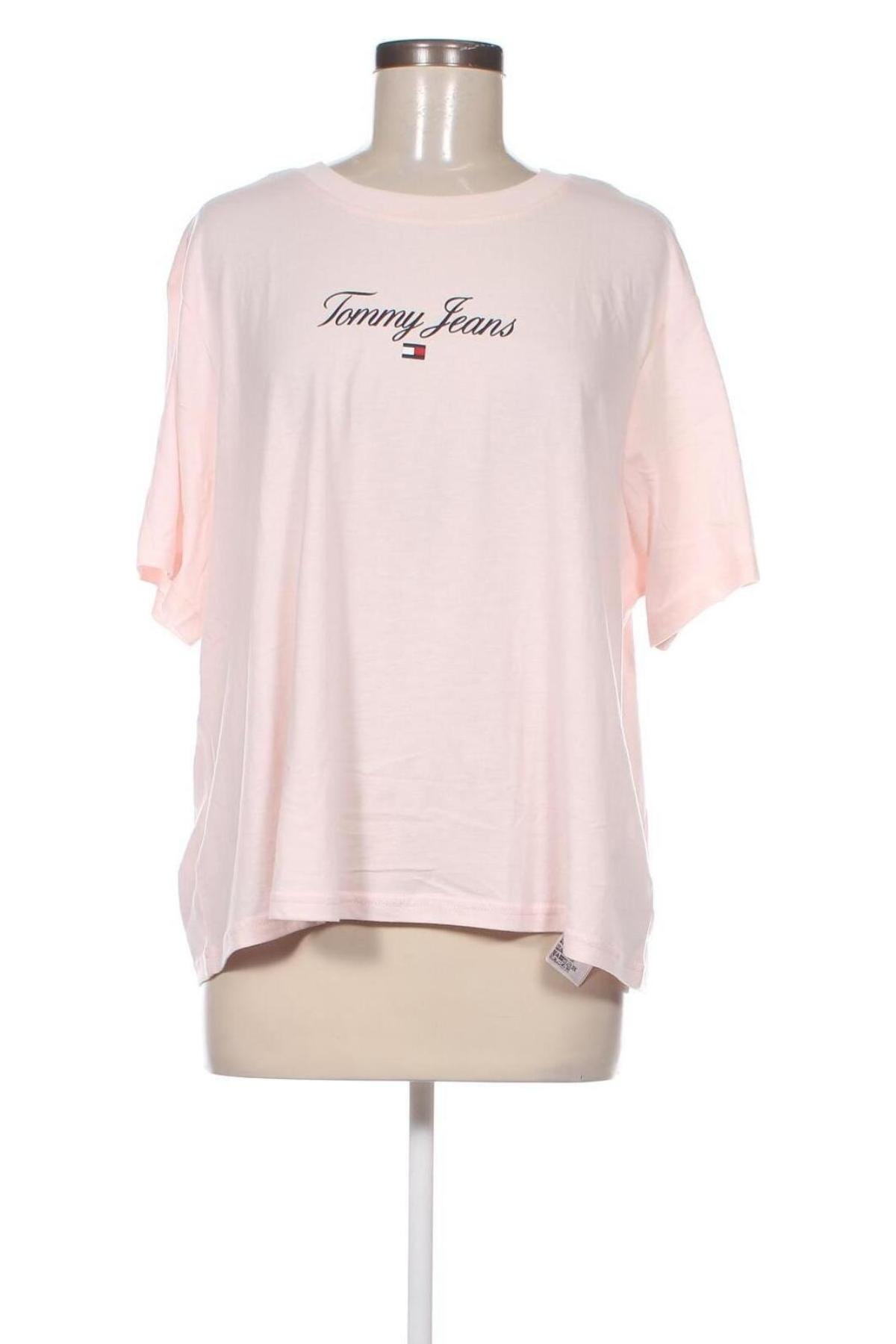 Dámske tričko Tommy Jeans, Veľkosť XXL, Farba Ružová, Cena  39,69 €