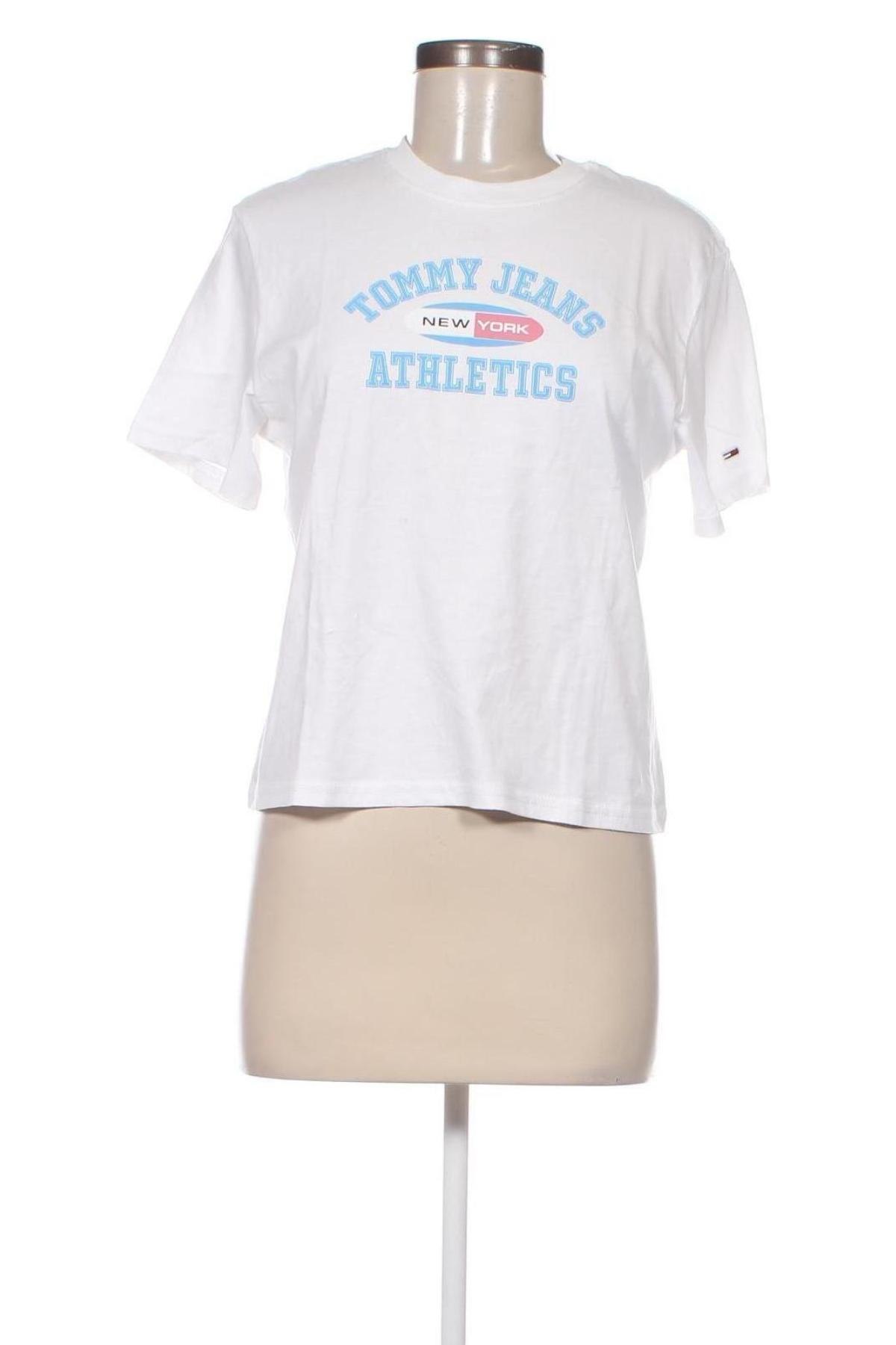 Damen T-Shirt Tommy Jeans, Größe XS, Farbe Weiß, Preis € 23,81