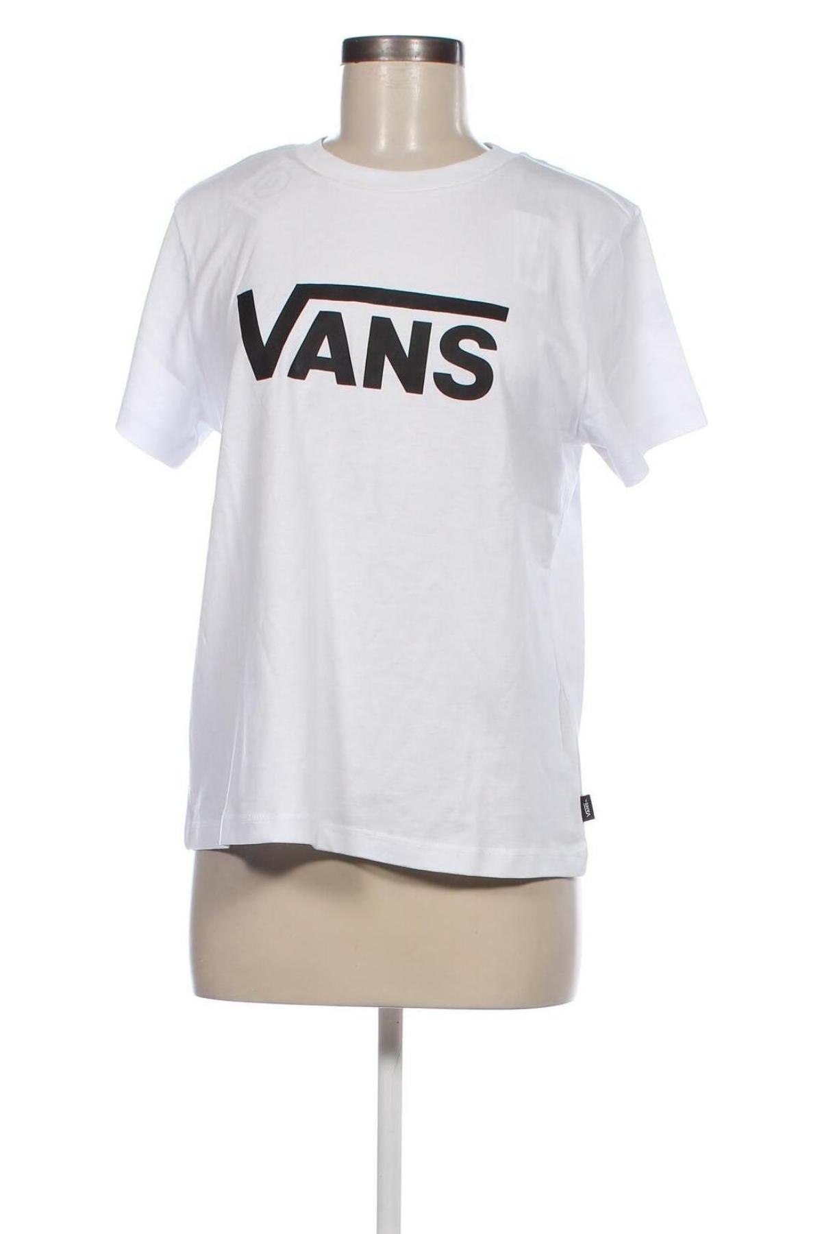 Damski T-shirt Vans, Rozmiar L, Kolor Biały, Cena 122,61 zł