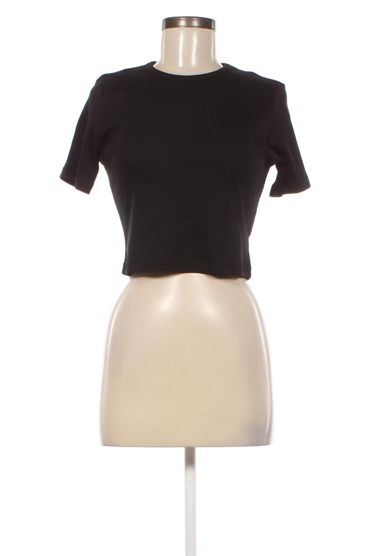 Damen T-Shirt Weekday, Größe L, Farbe Schwarz, Preis € 12,37