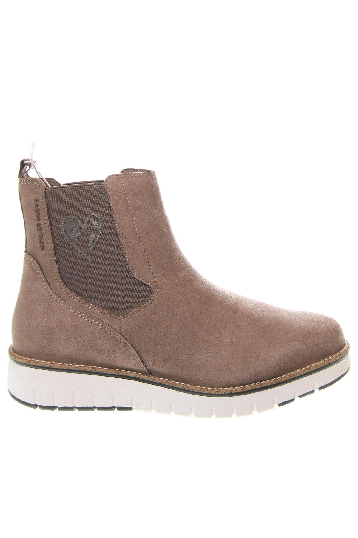 Damen Stiefeletten Marco Tozzi, Größe 40, Farbe Beige, Preis 14,43 €