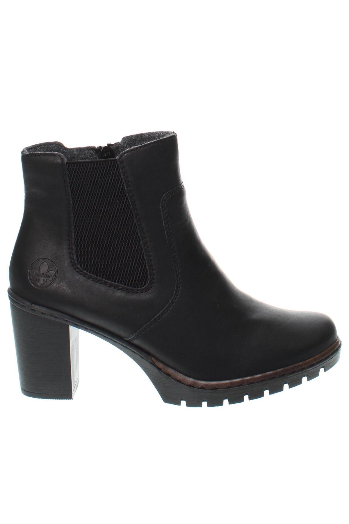 Botine de damă Rieker, Mărime 41, Culoare Negru, Preț 115,13 Lei