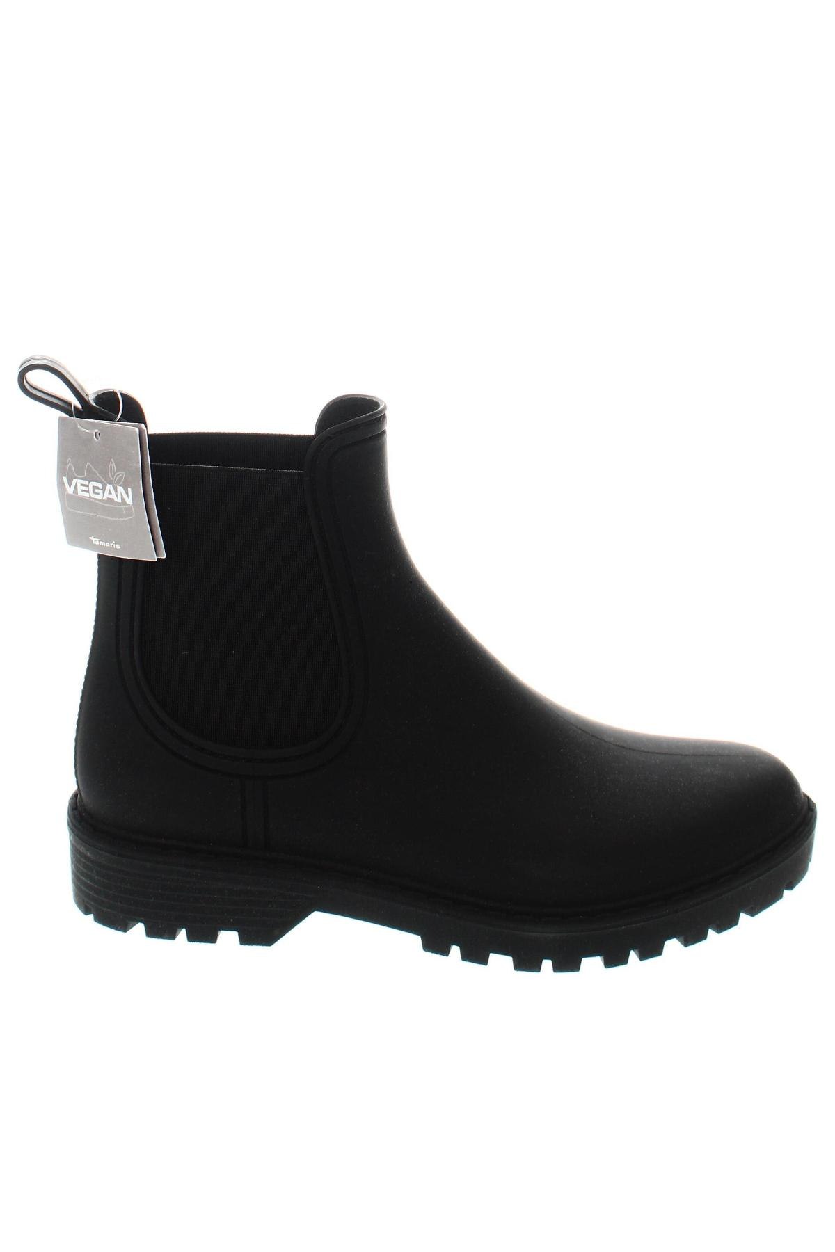 Botine de damă Tamaris, Mărime 38, Culoare Negru, Preț 147,37 Lei