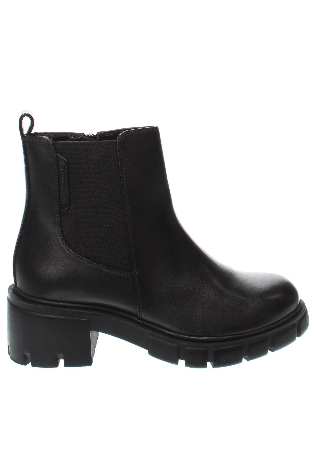 Botine de damă Tom Tailor, Mărime 38, Culoare Negru, Preț 248,69 Lei