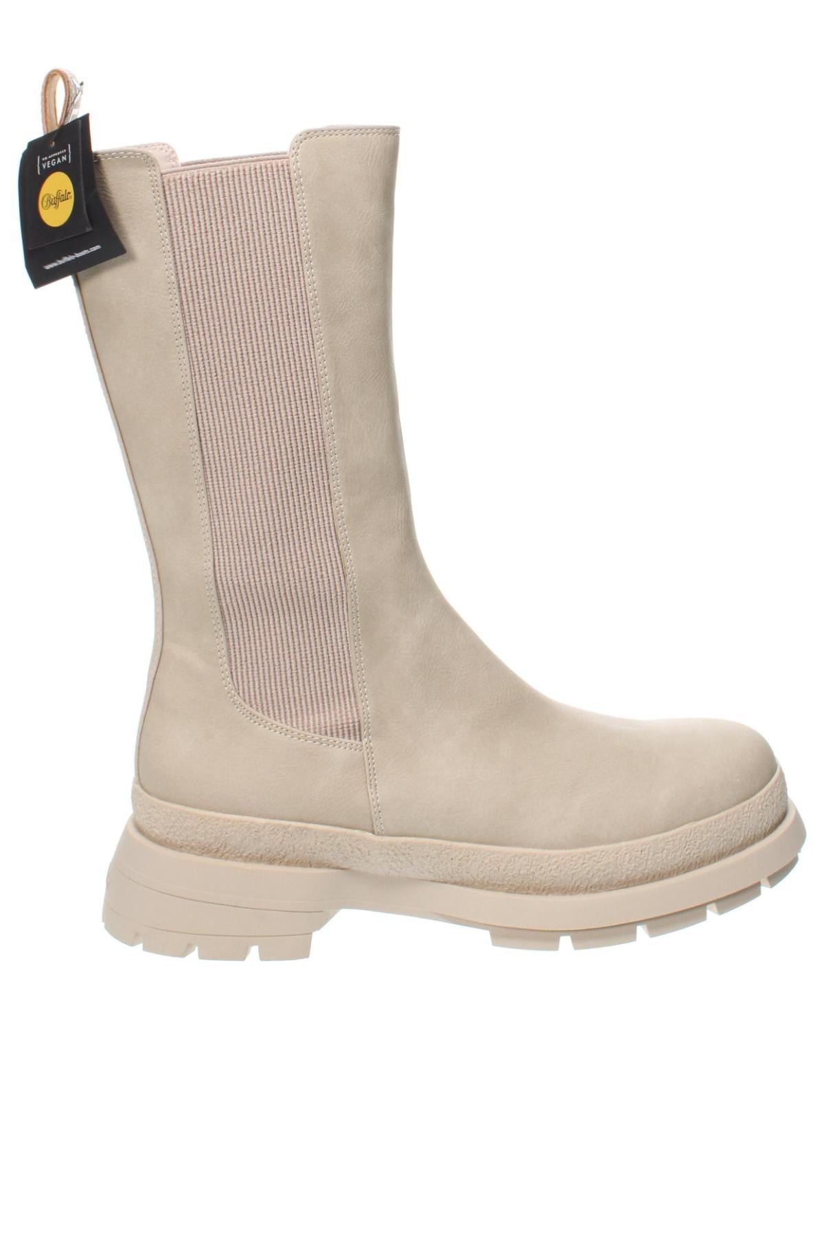 Damenstiefel Buffalo, Größe 41, Farbe Beige, Preis € 35,99