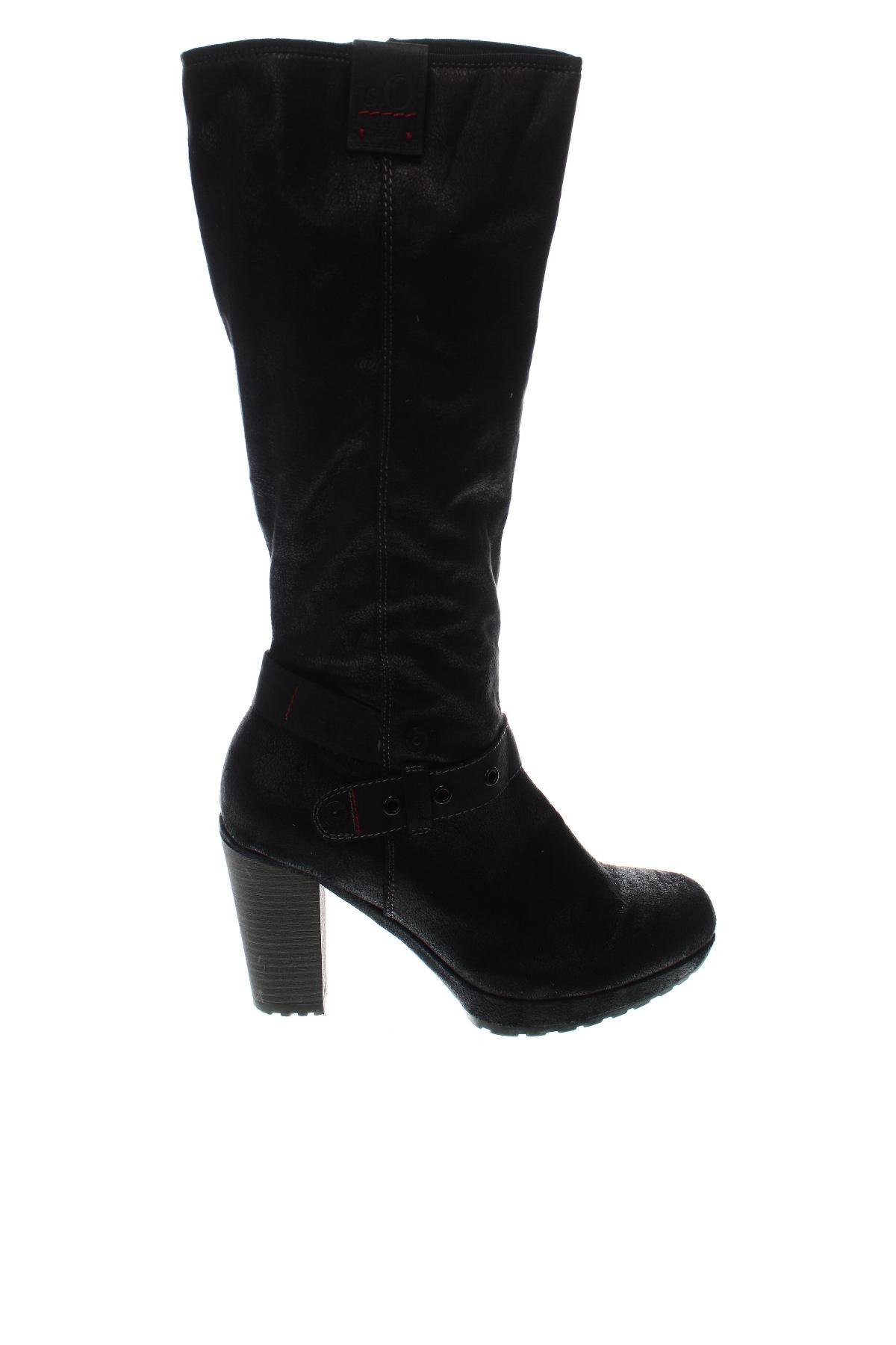 Damenstiefel S.Oliver, Größe 41, Farbe Schwarz, Preis € 24,29