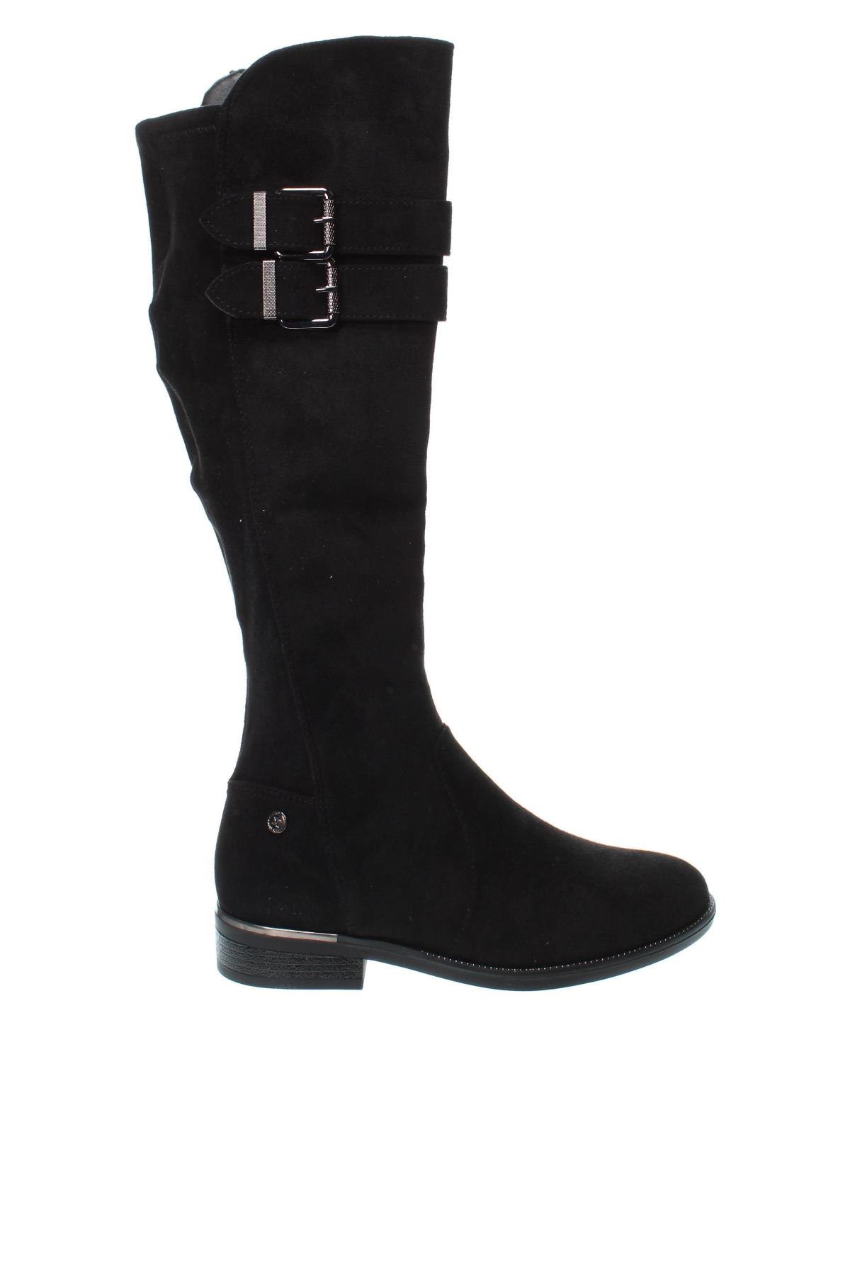 Γυναικείες μπότες Xti, Μέγεθος 36, Χρώμα Μαύρο, Τιμή 24,12 €