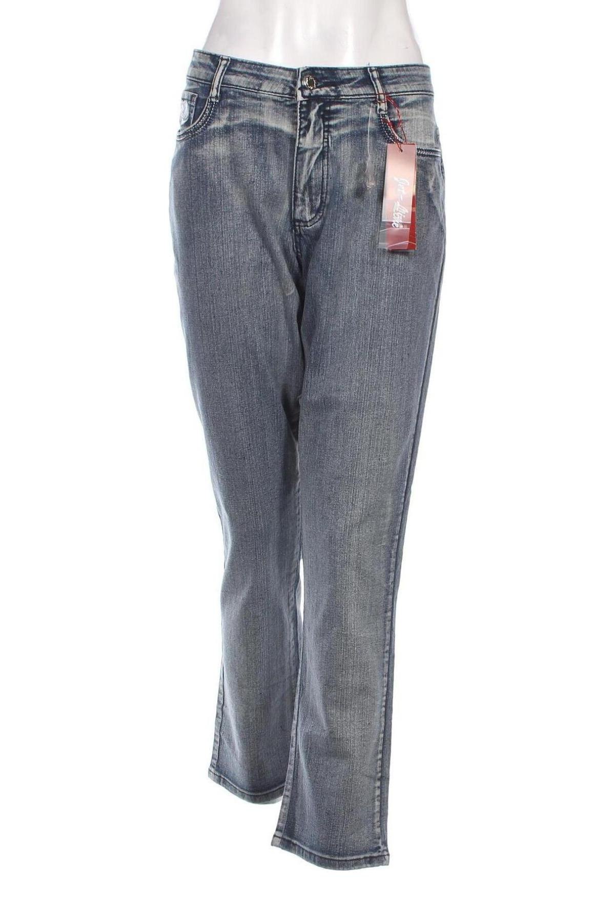 Γυναικείο Τζίν, Μέγεθος XL, Χρώμα Μπλέ, Τιμή 12,00 €