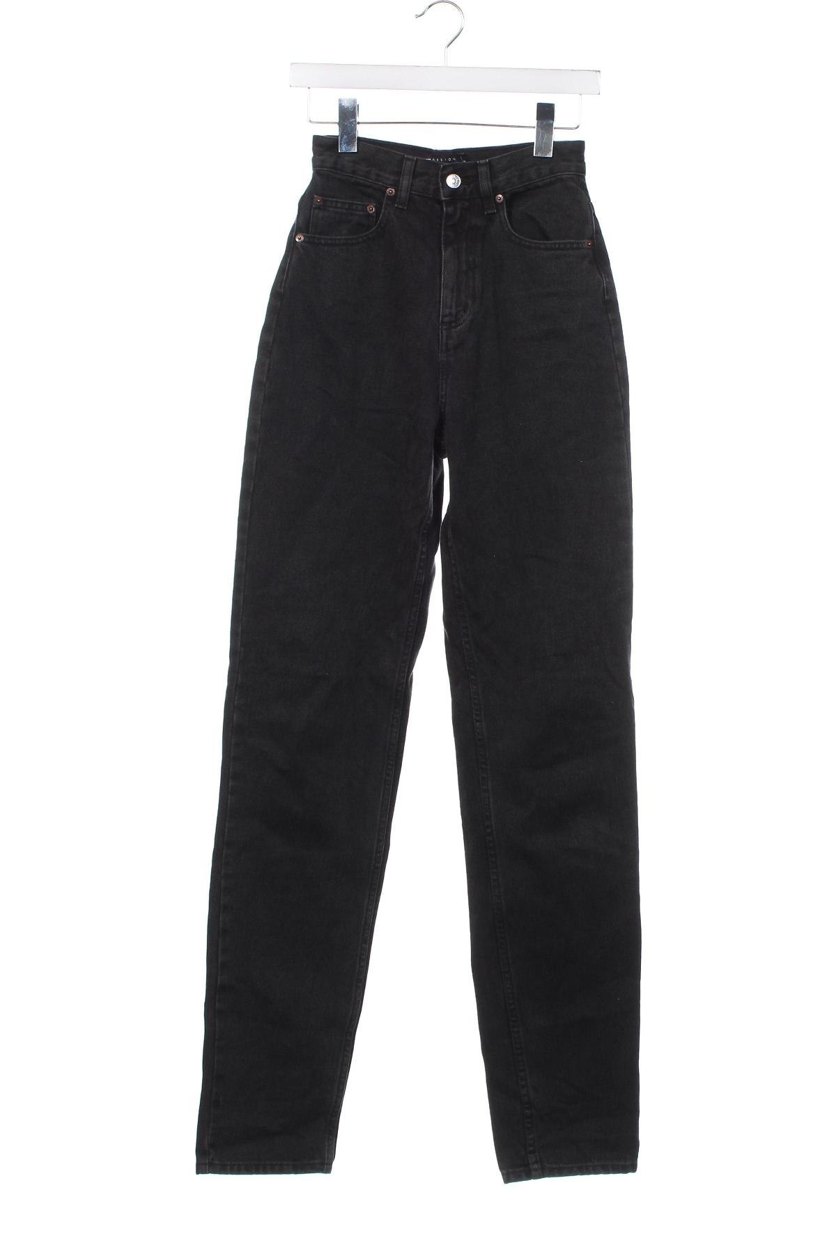 Damen Jeans ASOS, Größe XS, Farbe Schwarz, Preis € 5,71