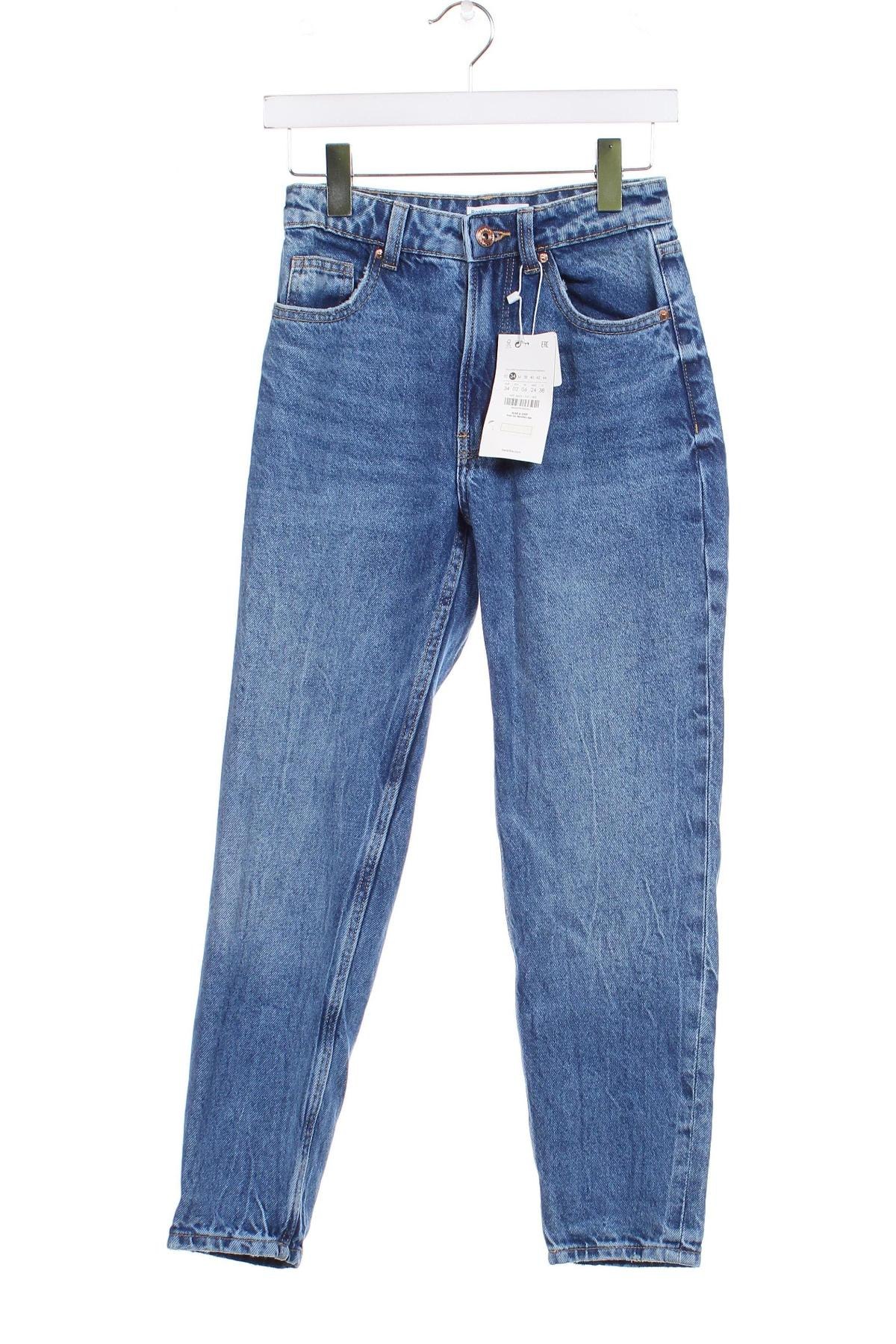 Damen Jeans Bershka, Größe XS, Farbe Blau, Preis 12,44 €
