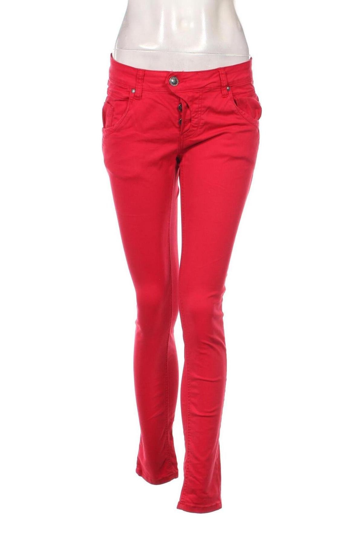 Damen Jeans Blue Monkey, Größe M, Farbe Rot, Preis € 5,49