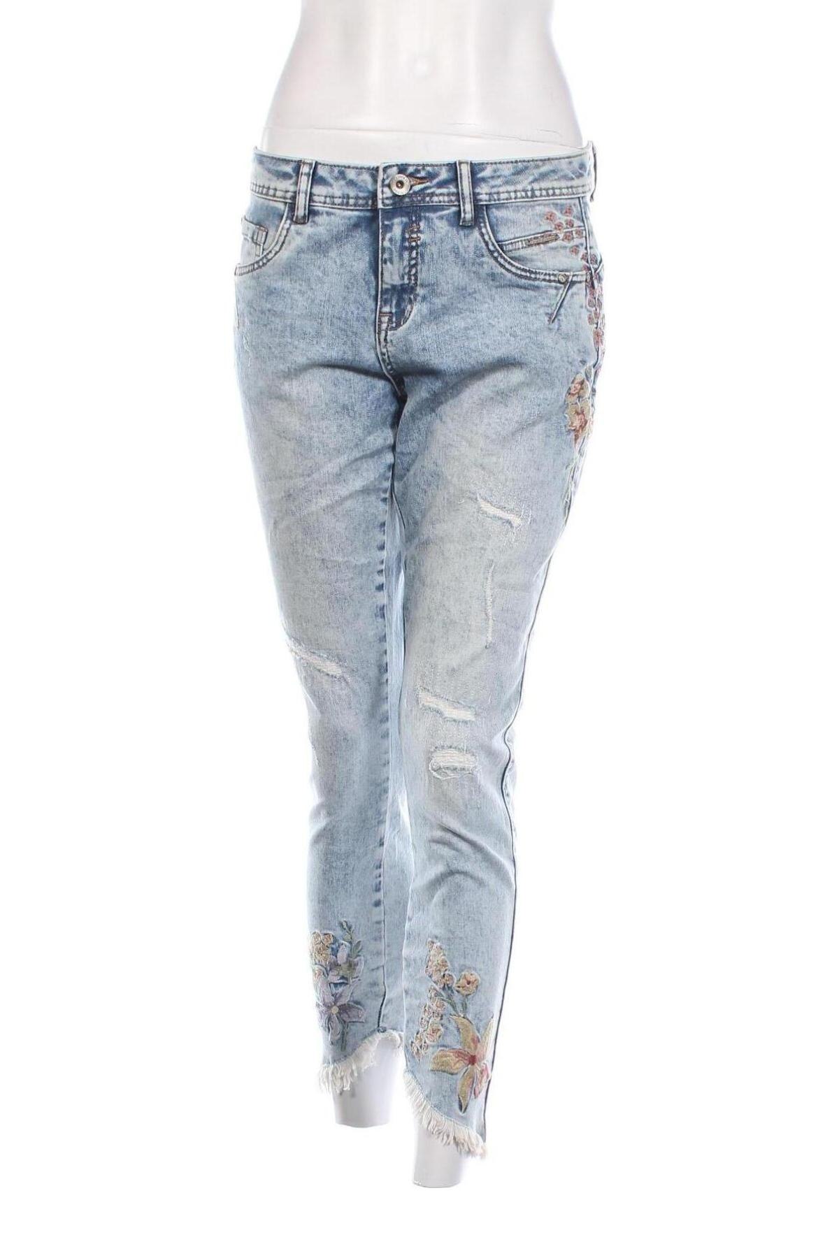 Damen Jeans Cream, Größe M, Farbe Blau, Preis 20,88 €