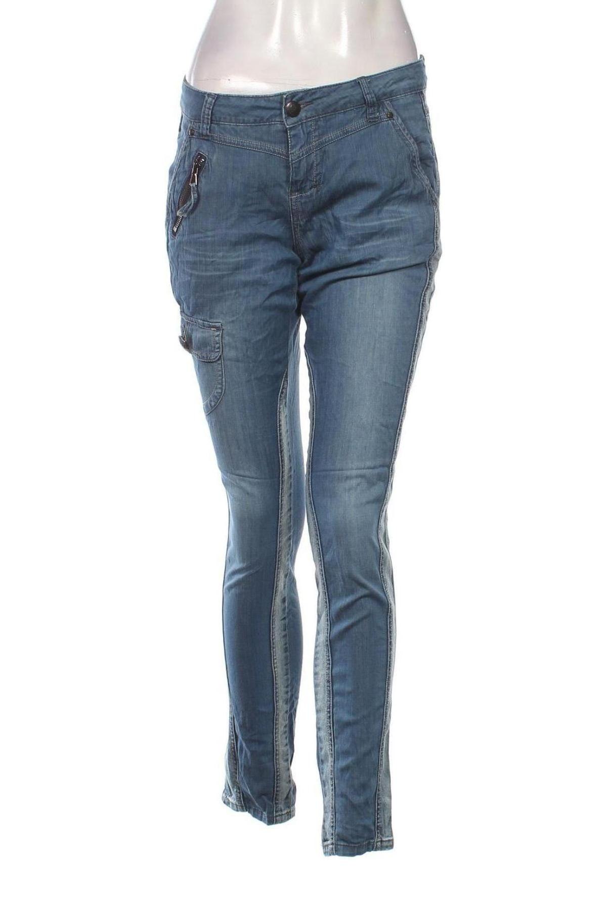 Damen Jeans Cream, Größe M, Farbe Blau, Preis 5,99 €