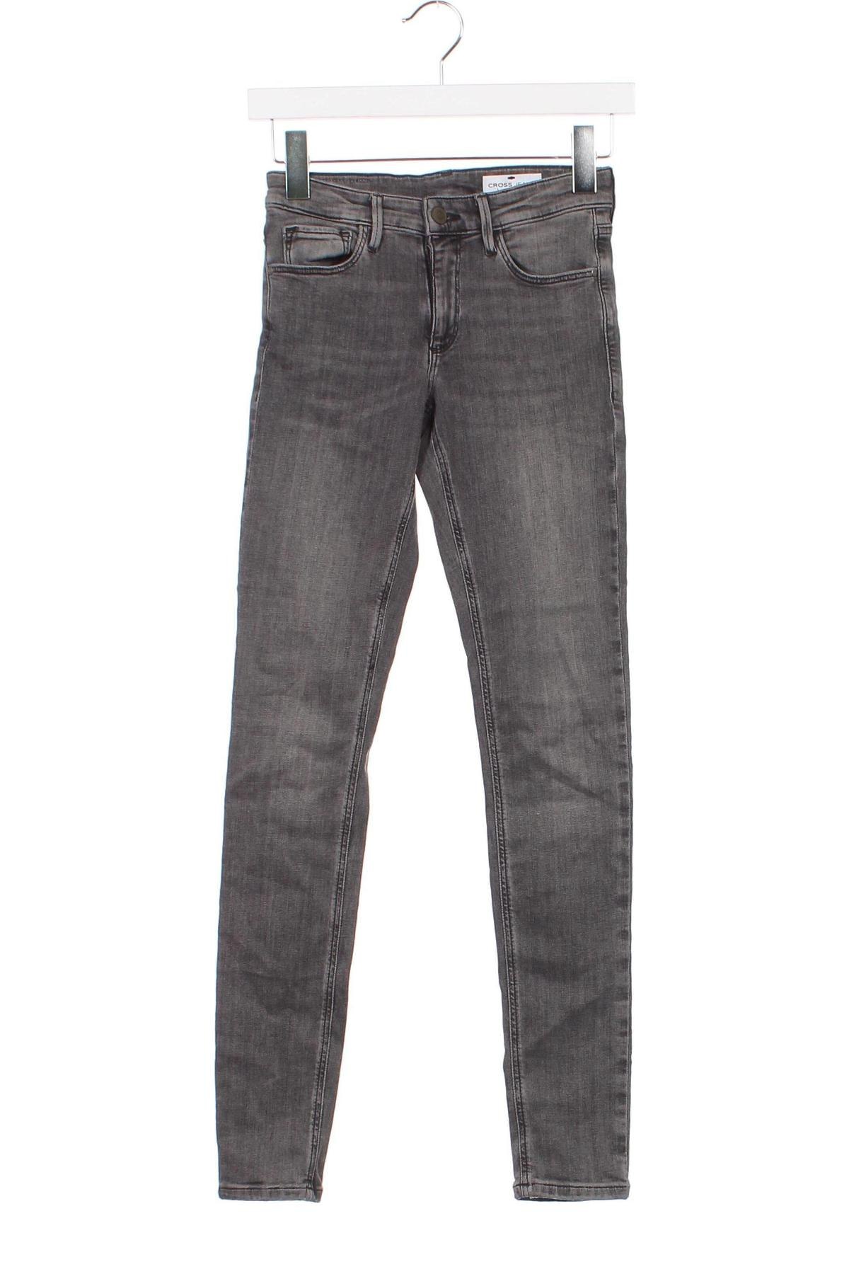 Dámske džínsy  Cross Jeans, Veľkosť M, Farba Sivá, Cena  11,14 €