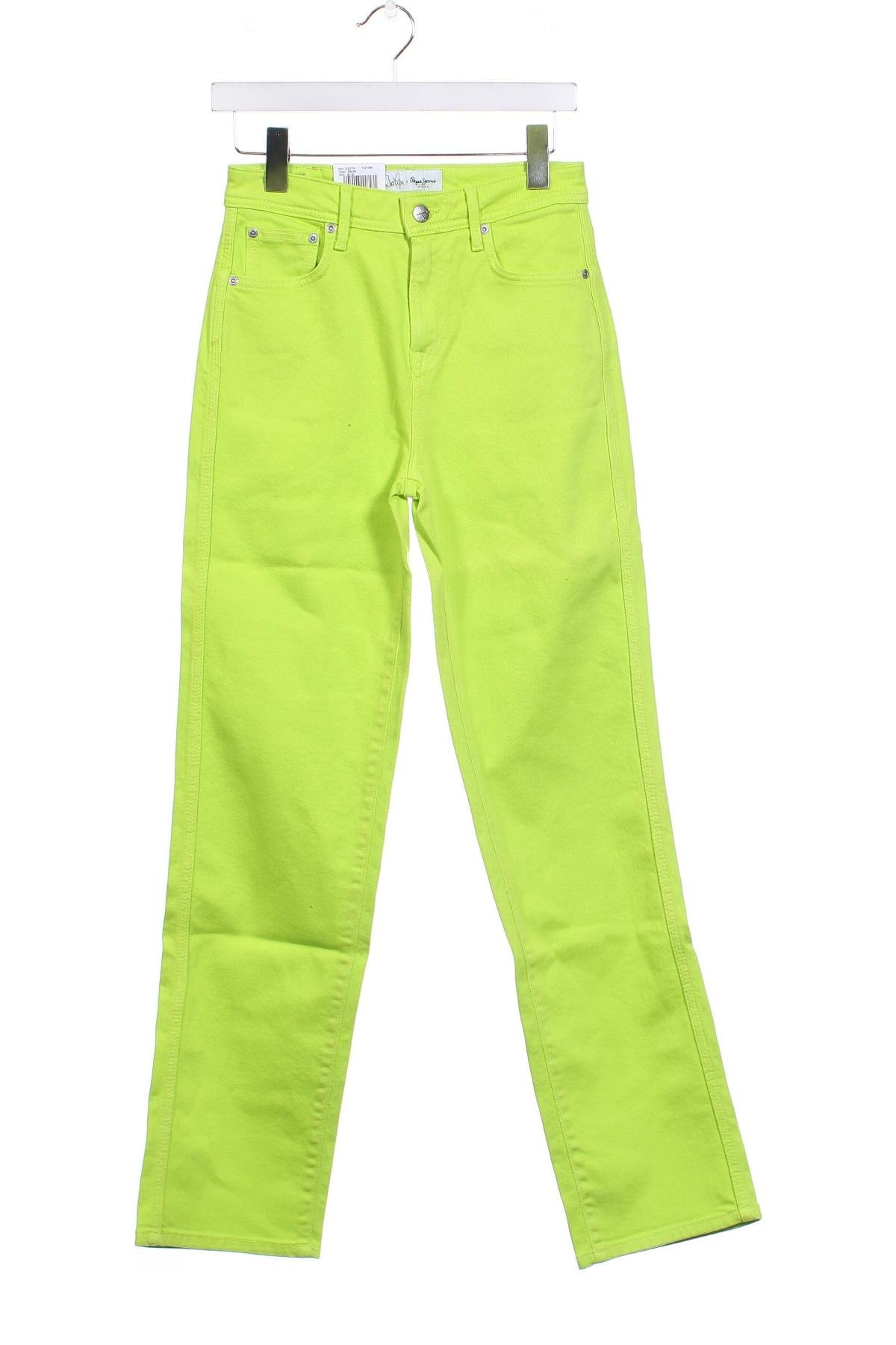 Γυναικείο Τζίν Dua Lipa x Pepe Jeans, Μέγεθος S, Χρώμα Πράσινο, Τιμή 62,04 €