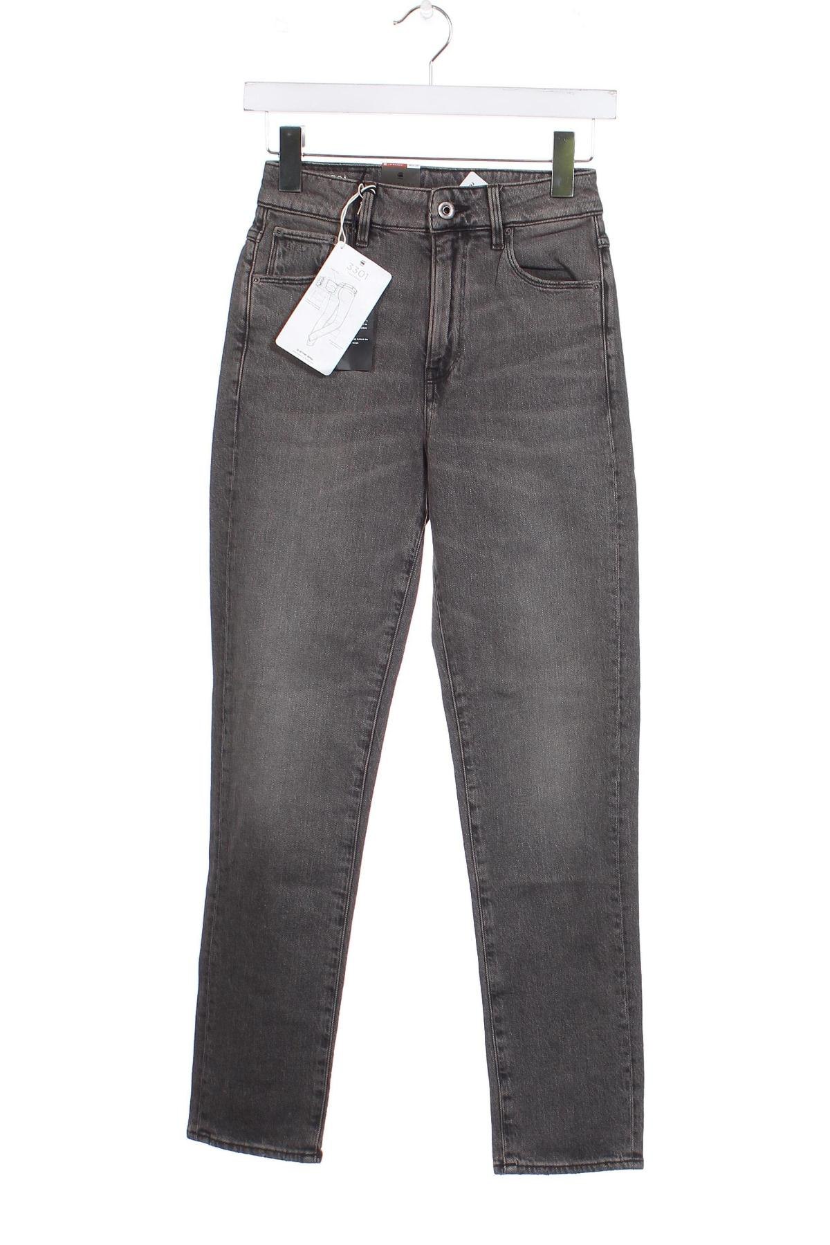 Damen Jeans G-Star Raw, Größe XXS, Farbe Grau, Preis 19,59 €