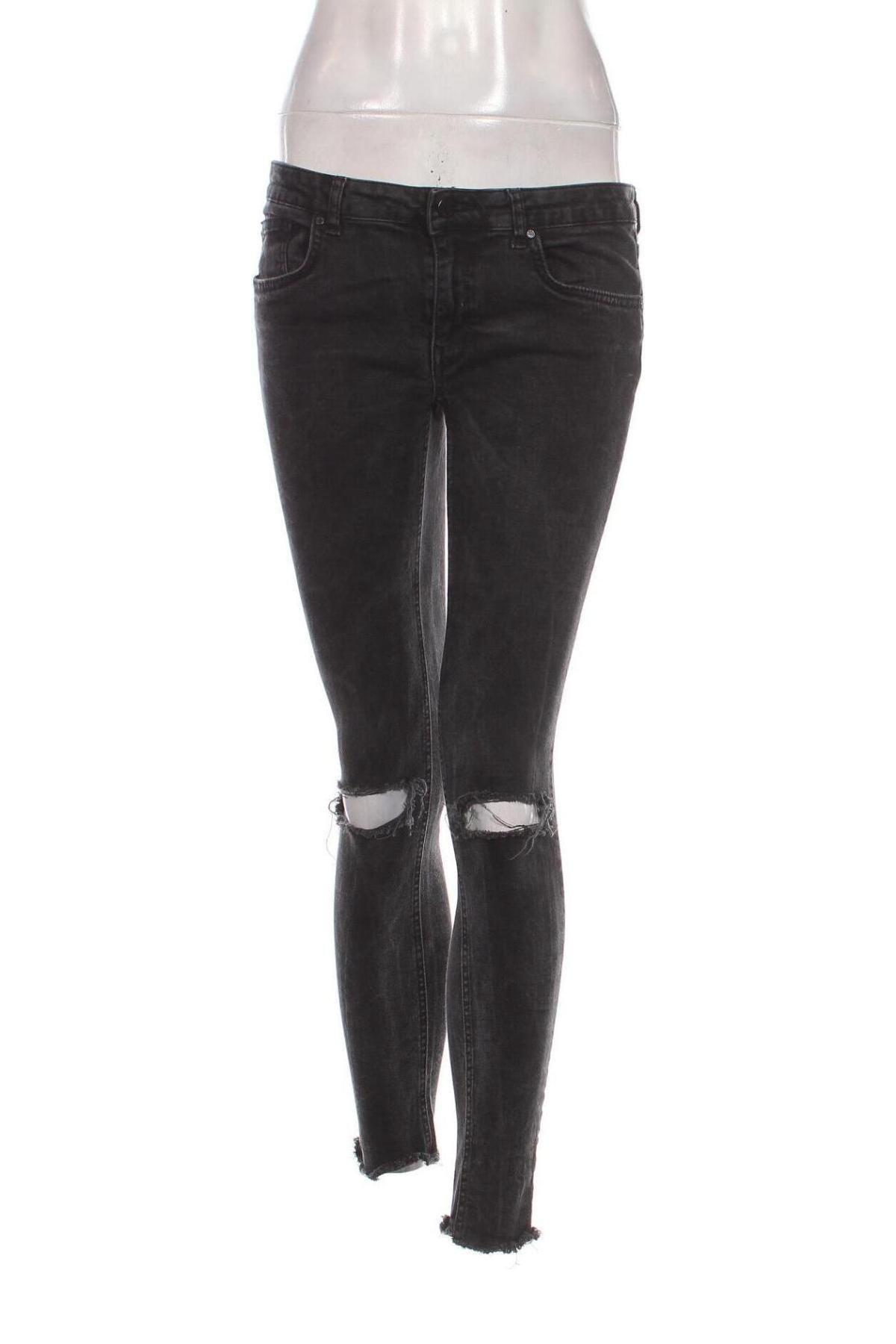 Дамски дънки Gina Tricot, Размер XL, Цвят Черен, Цена 17,00 лв.